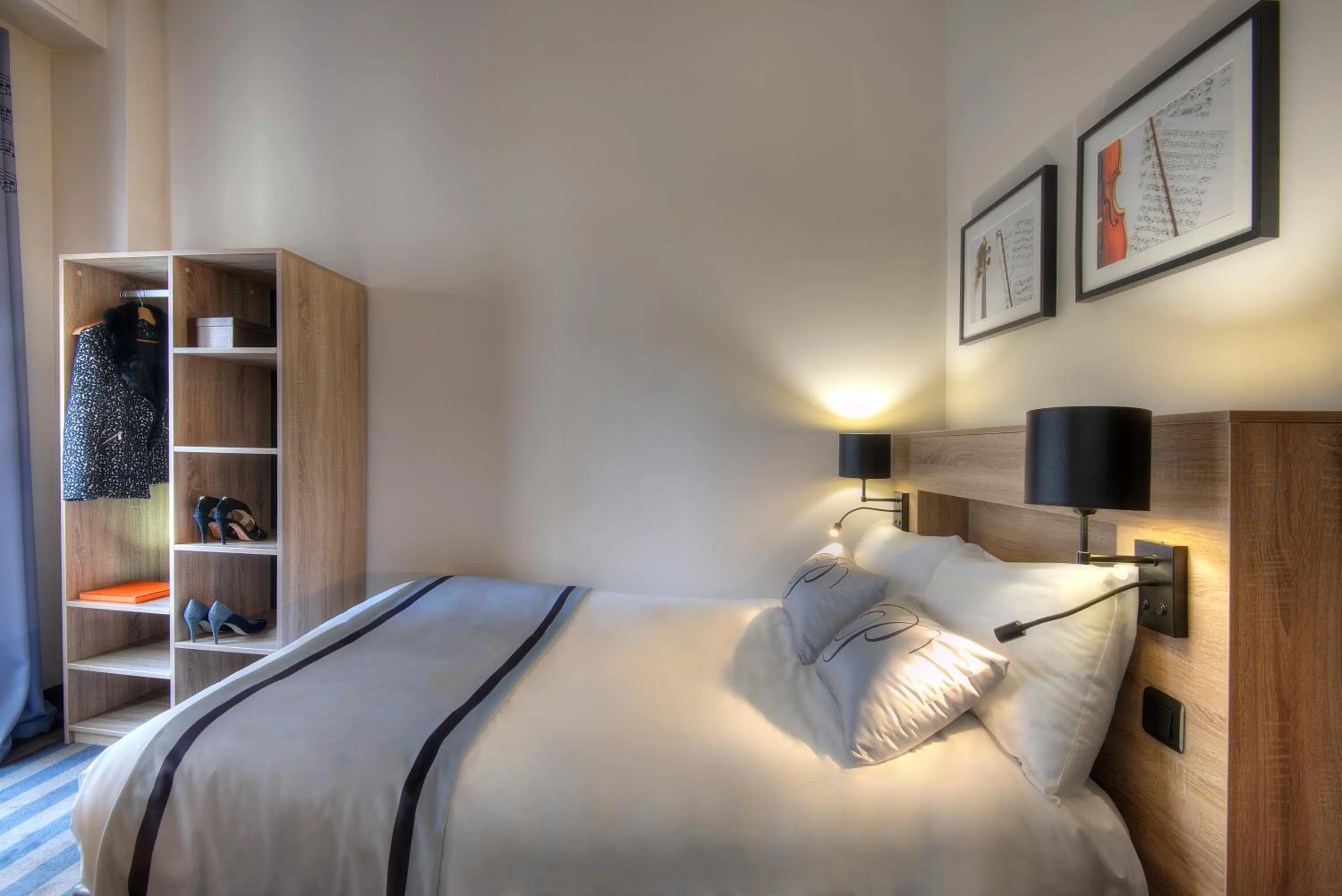 Bedroom, Bed in Hotel Paganini