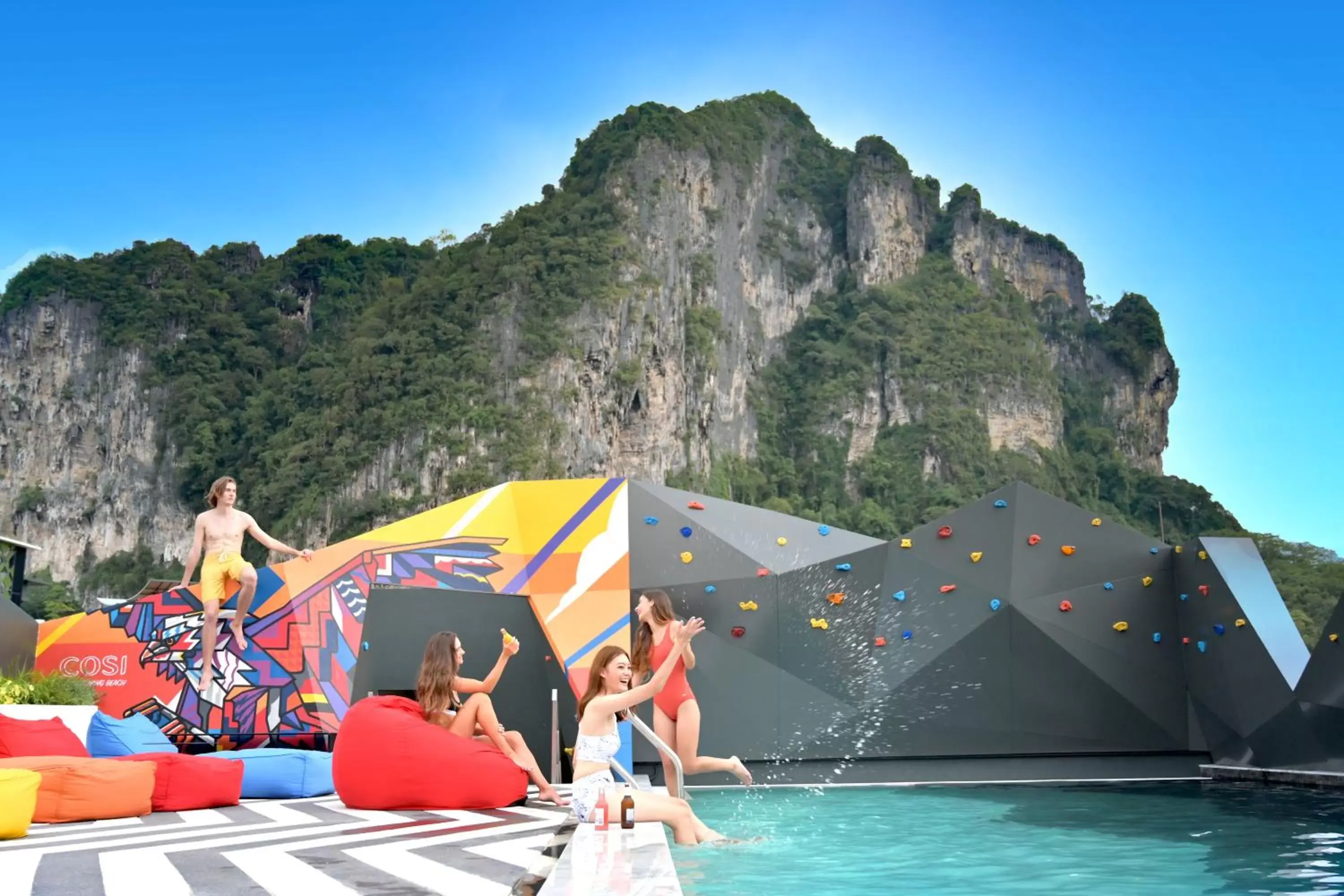 Swimming pool in COSI Krabi Ao Nang Beach - SHA Plus