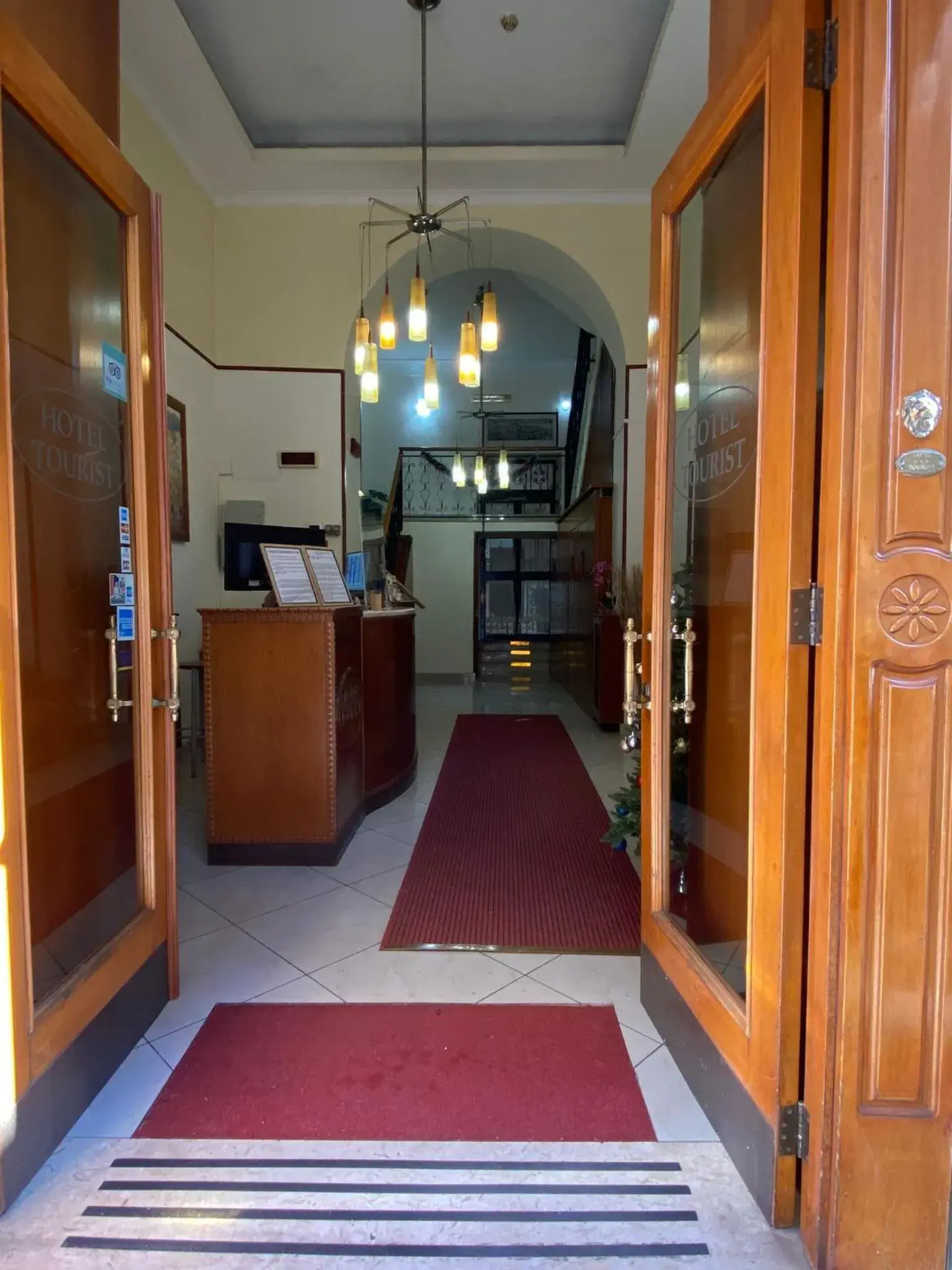 Facade/entrance, Lobby/Reception in Hotel Eliseo Napoli