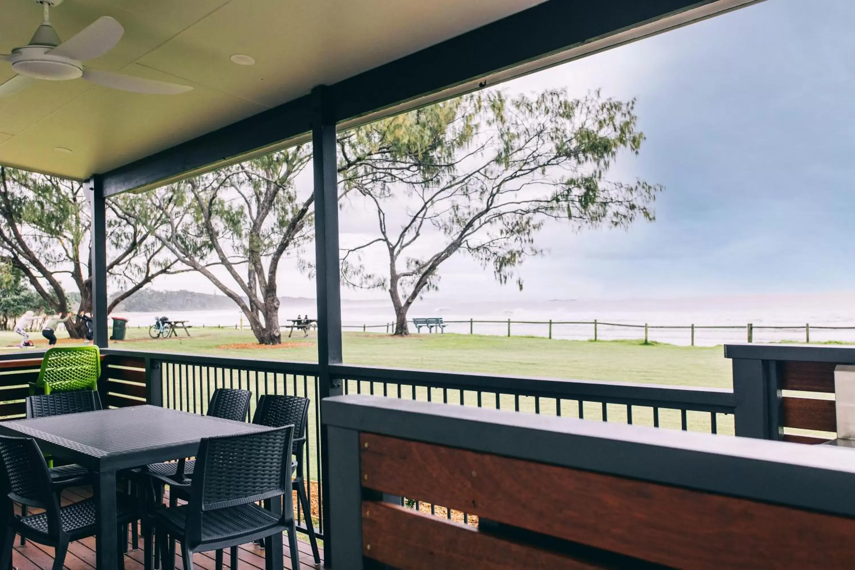 Balcony/Terrace in Woolgoolga Beach Holiday Park