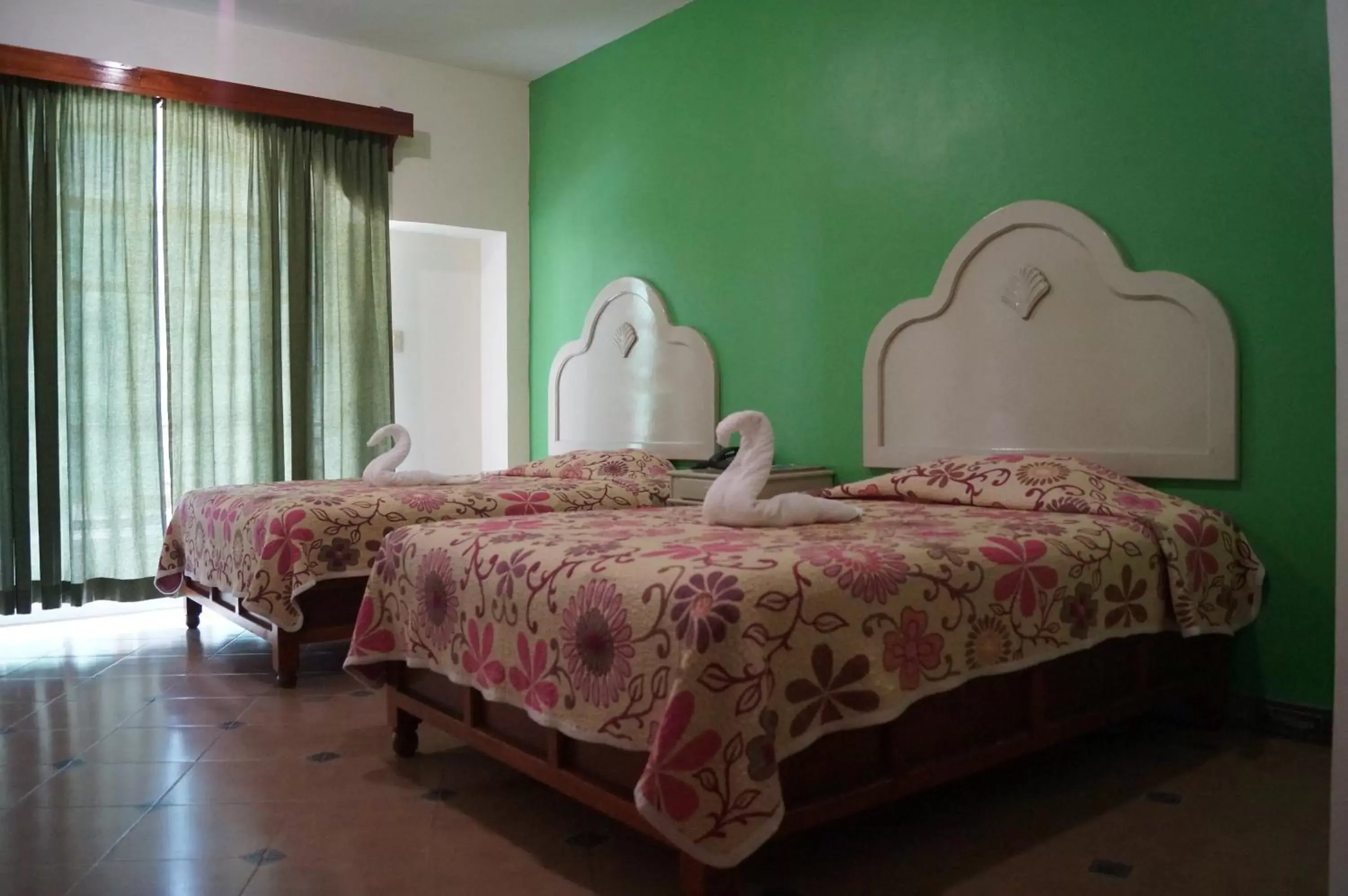 Superior Double Room with Two Double Beds in Hotel Paraiso Huasteco