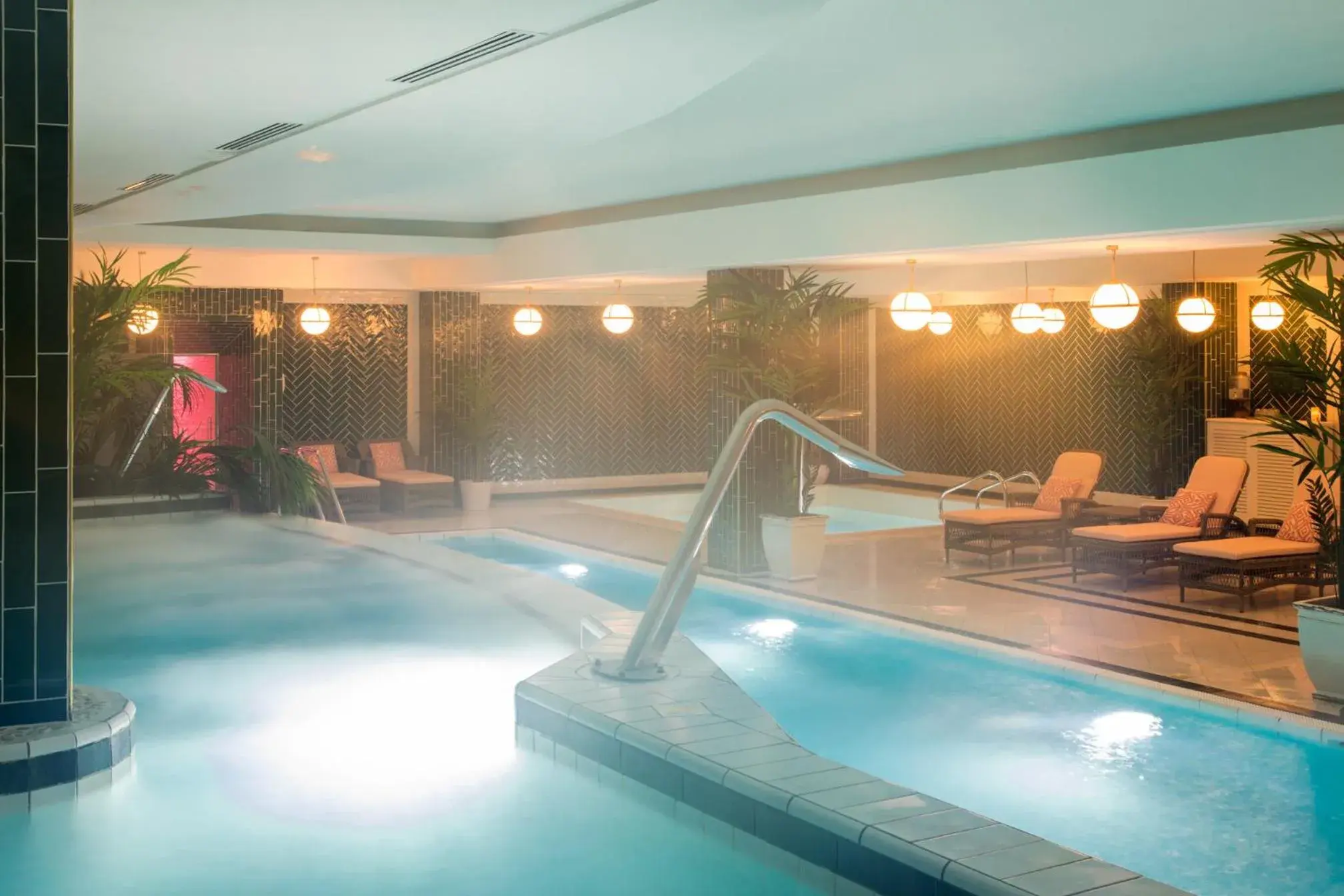 Hot Spring Bath, Swimming Pool in Mezzatorre Hotel & Thermal Spa