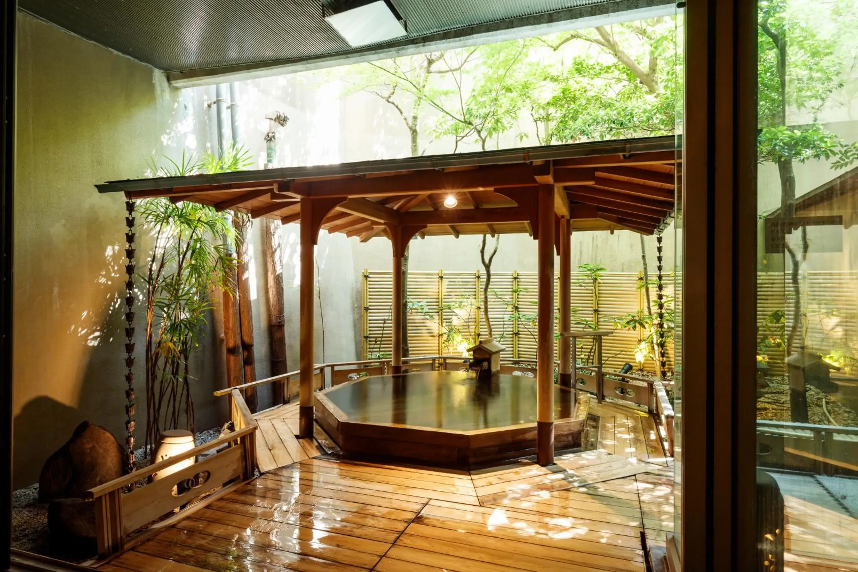 Open Air Bath in Hatori