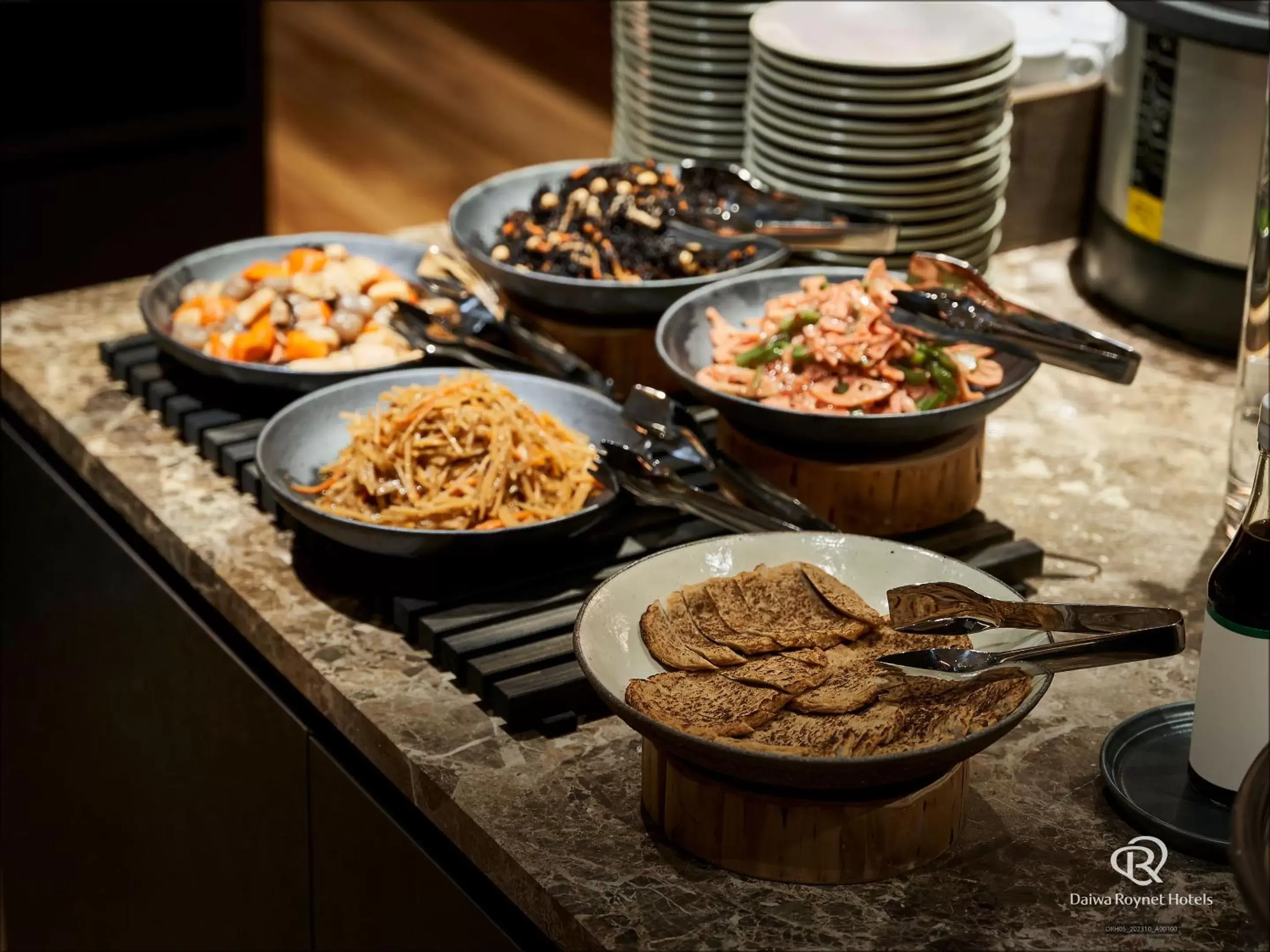 Buffet breakfast in DEL style Osaka-Shinsaibashi by Daiwa Roynet Hotel