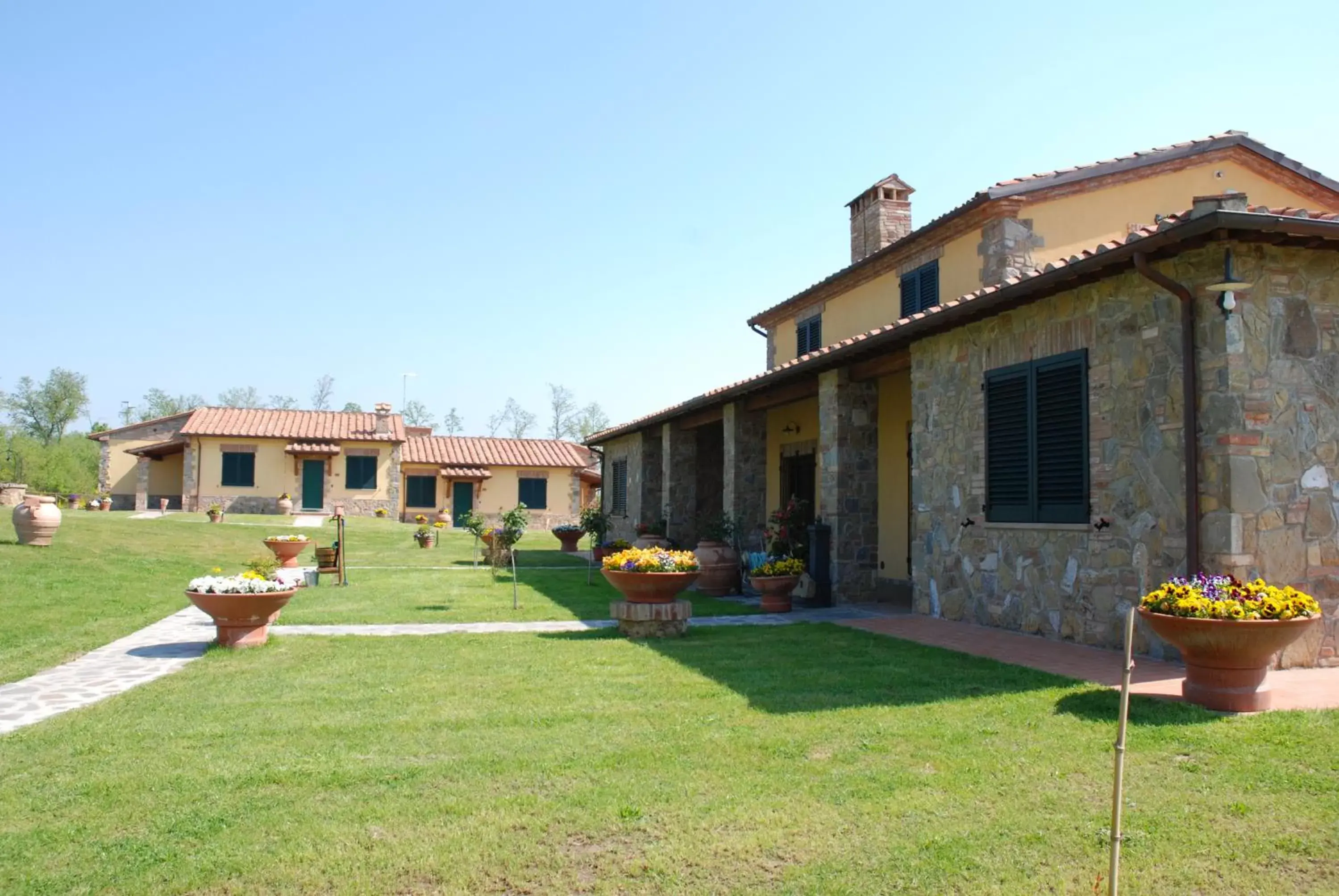 Garden in Albergo La Foresteria