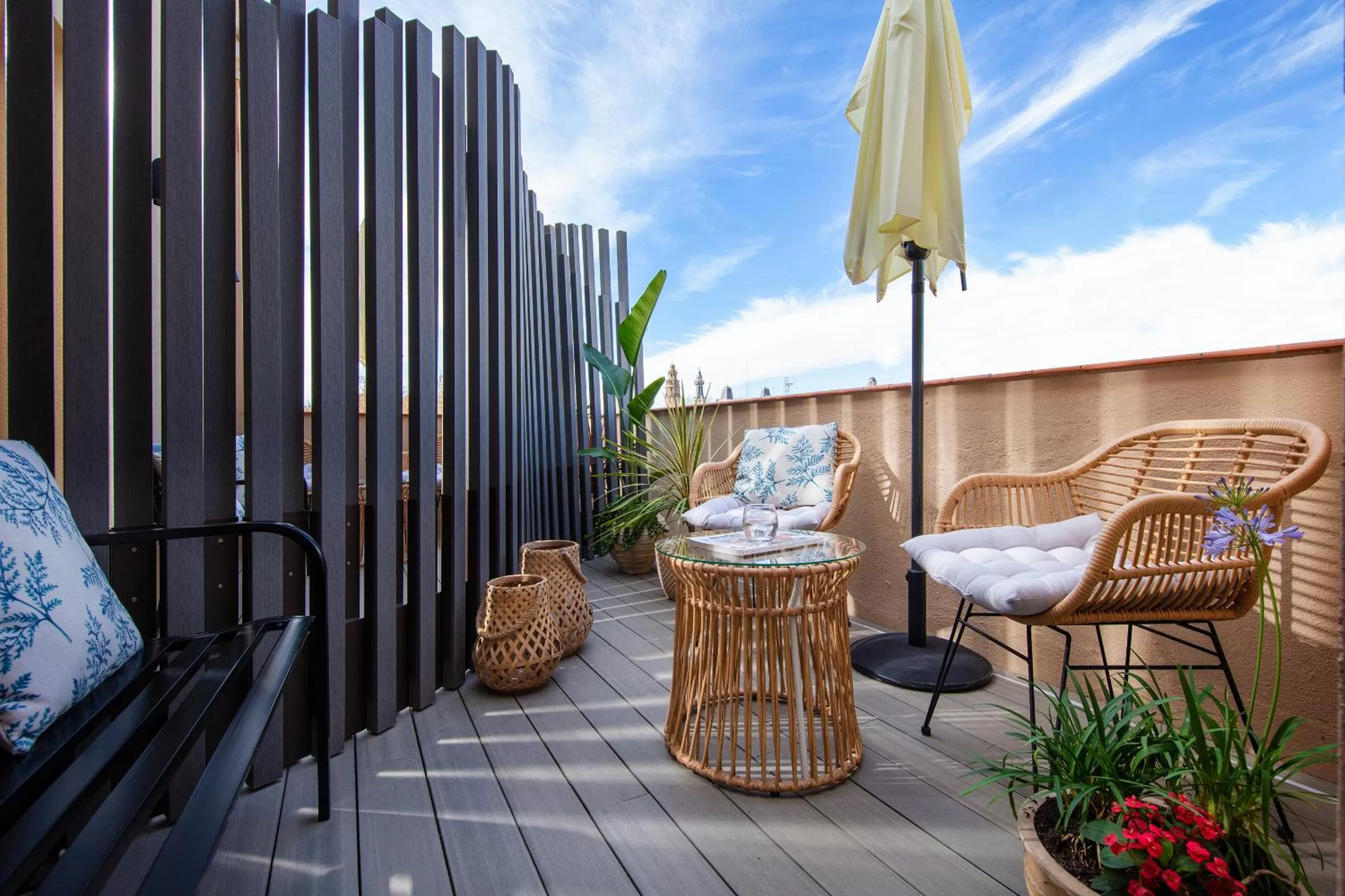Balcony/Terrace in Hotel Oasis