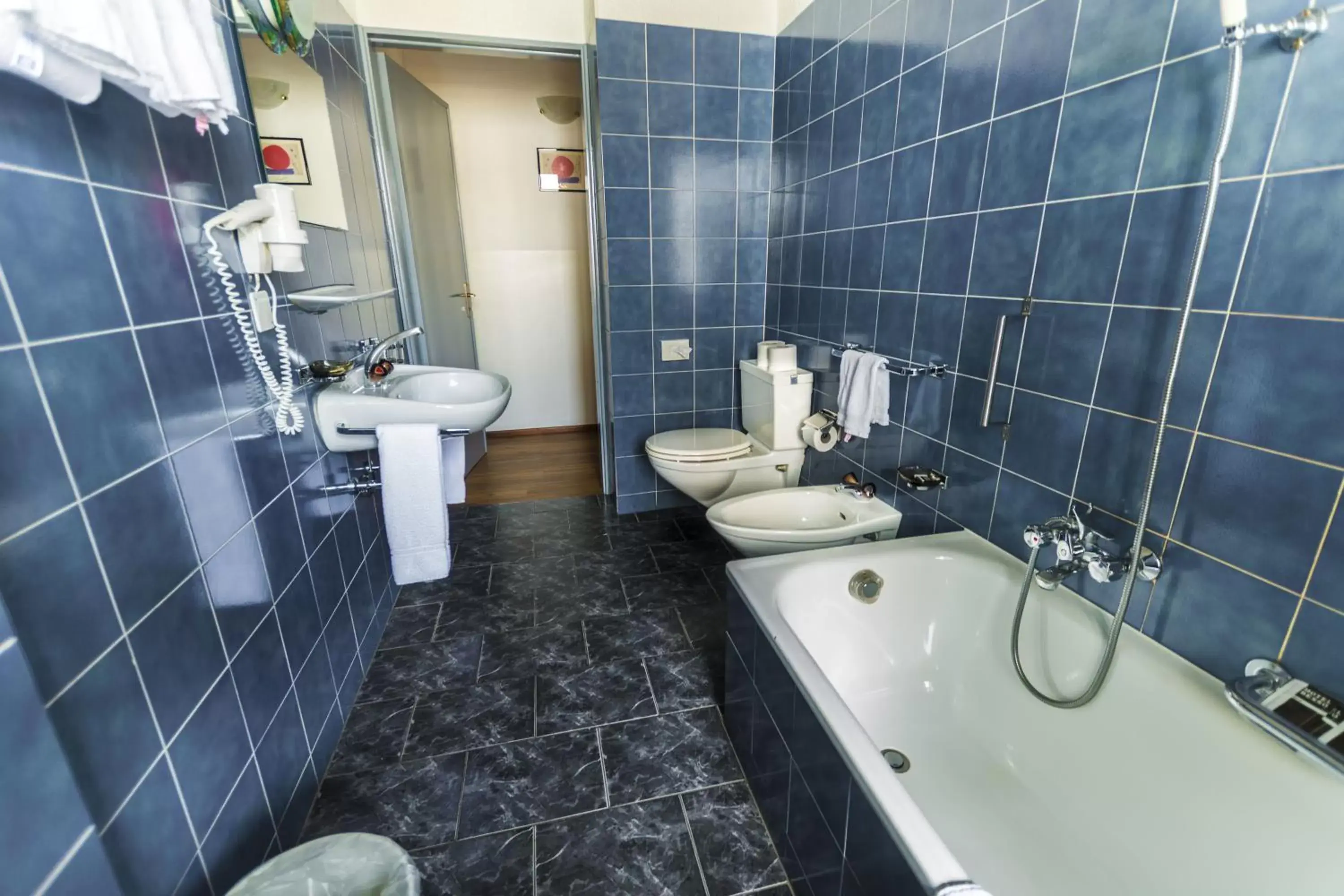 Bathroom in Hotel Besso Lugano Center