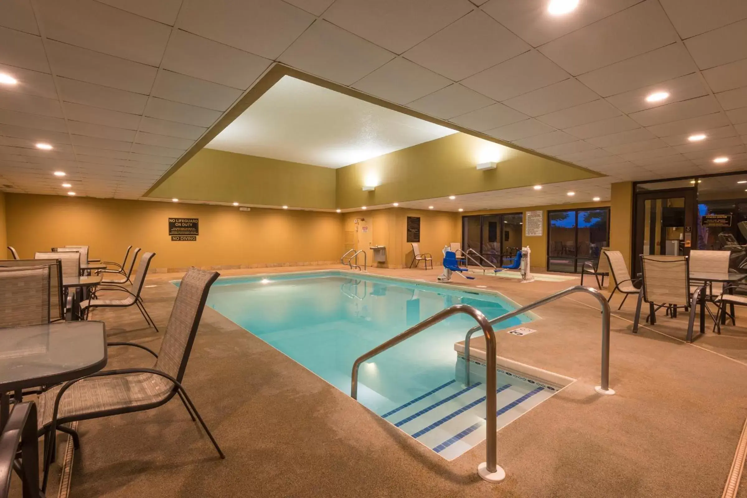 Swimming pool in AmericInn by Wyndham Madison West Swimming pool in AmericInn by Wyndham Madison West