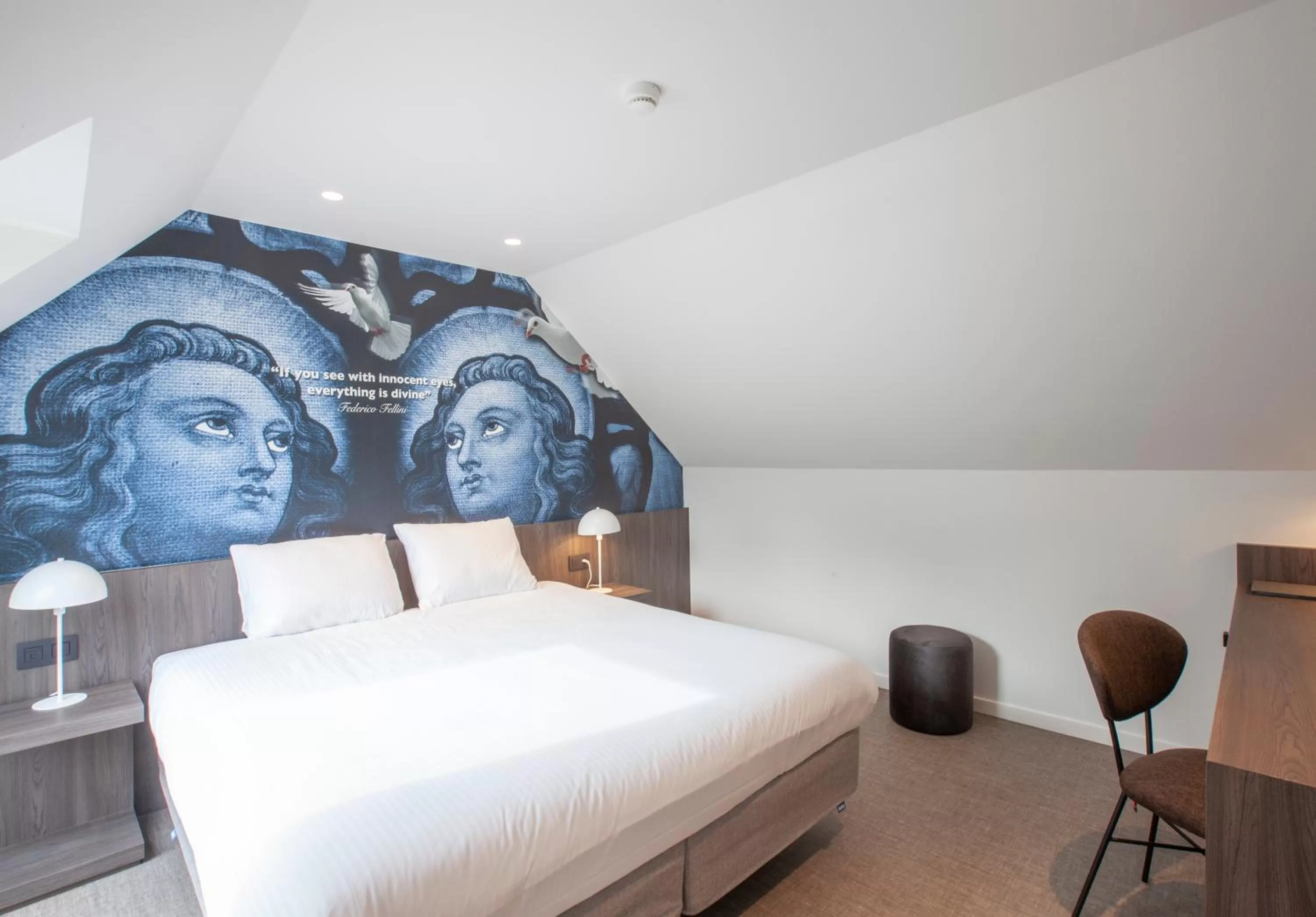 Bed in Hotel The Shepherd