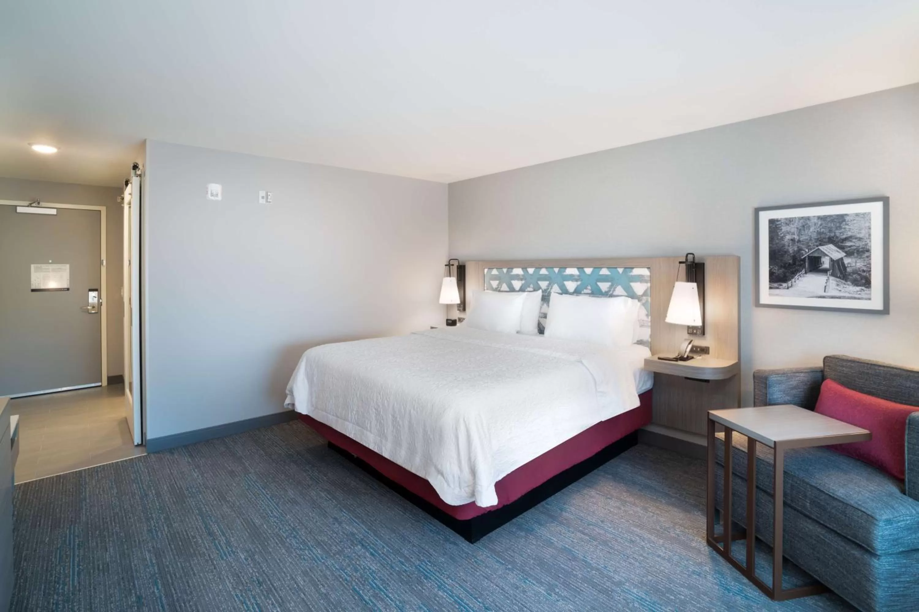 Photo of the whole room, Bed in Hampton Inn Greer Greenville, Sc