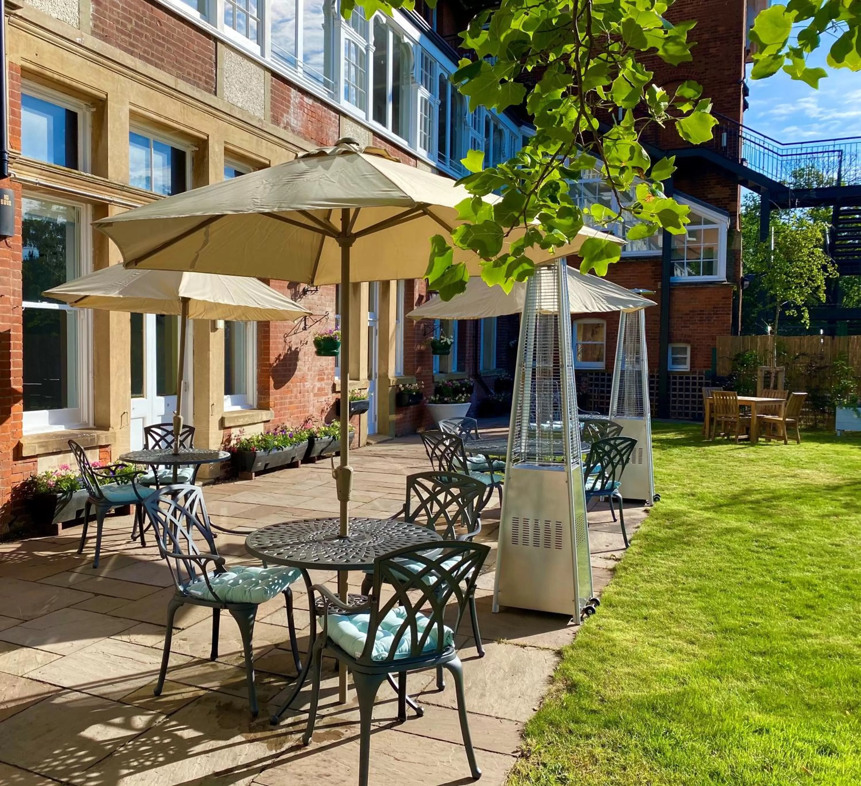 Garden view in Yarrow Hotel