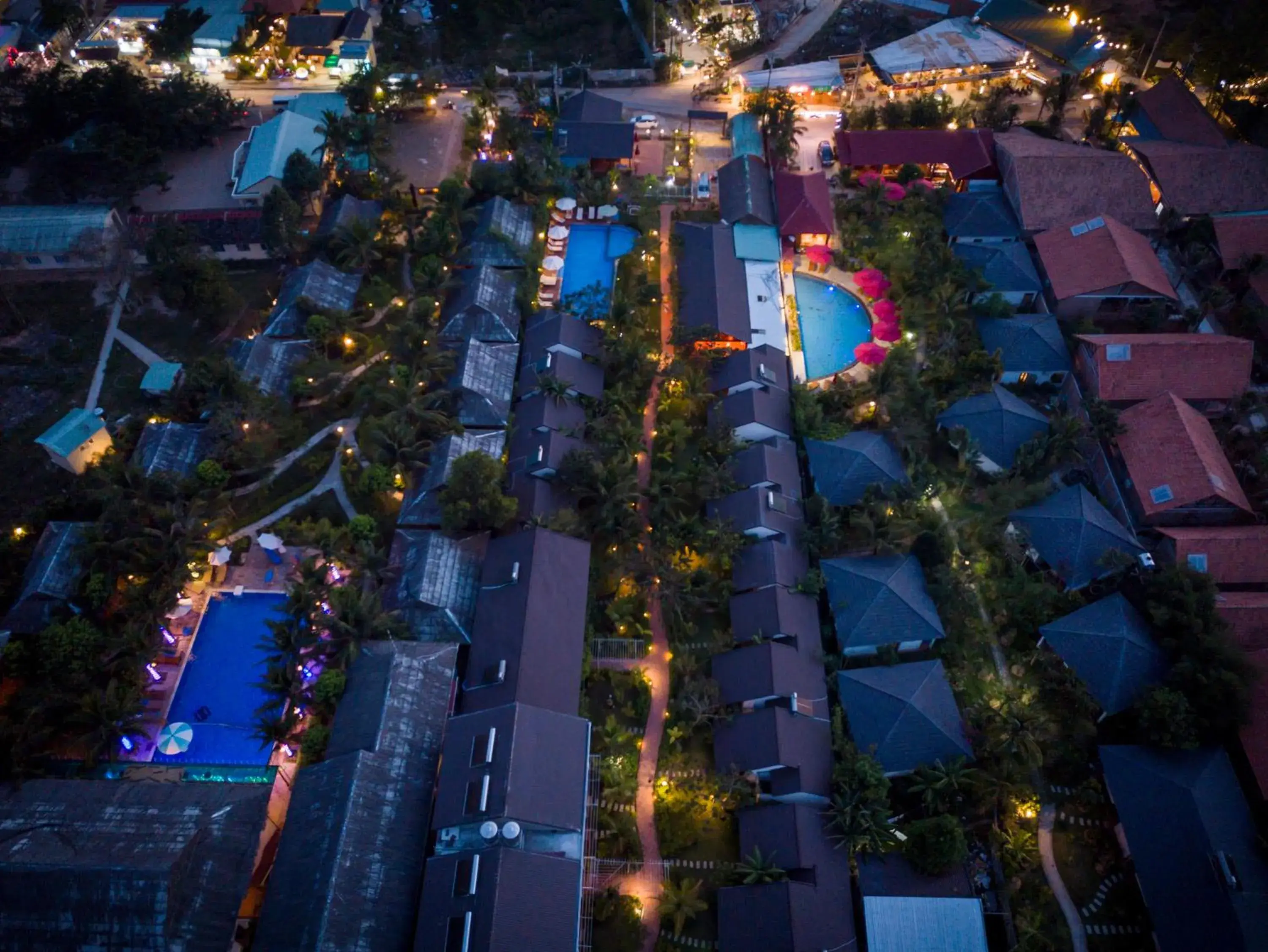 Bird's eye view, Bird's-eye View in La Casa Resort