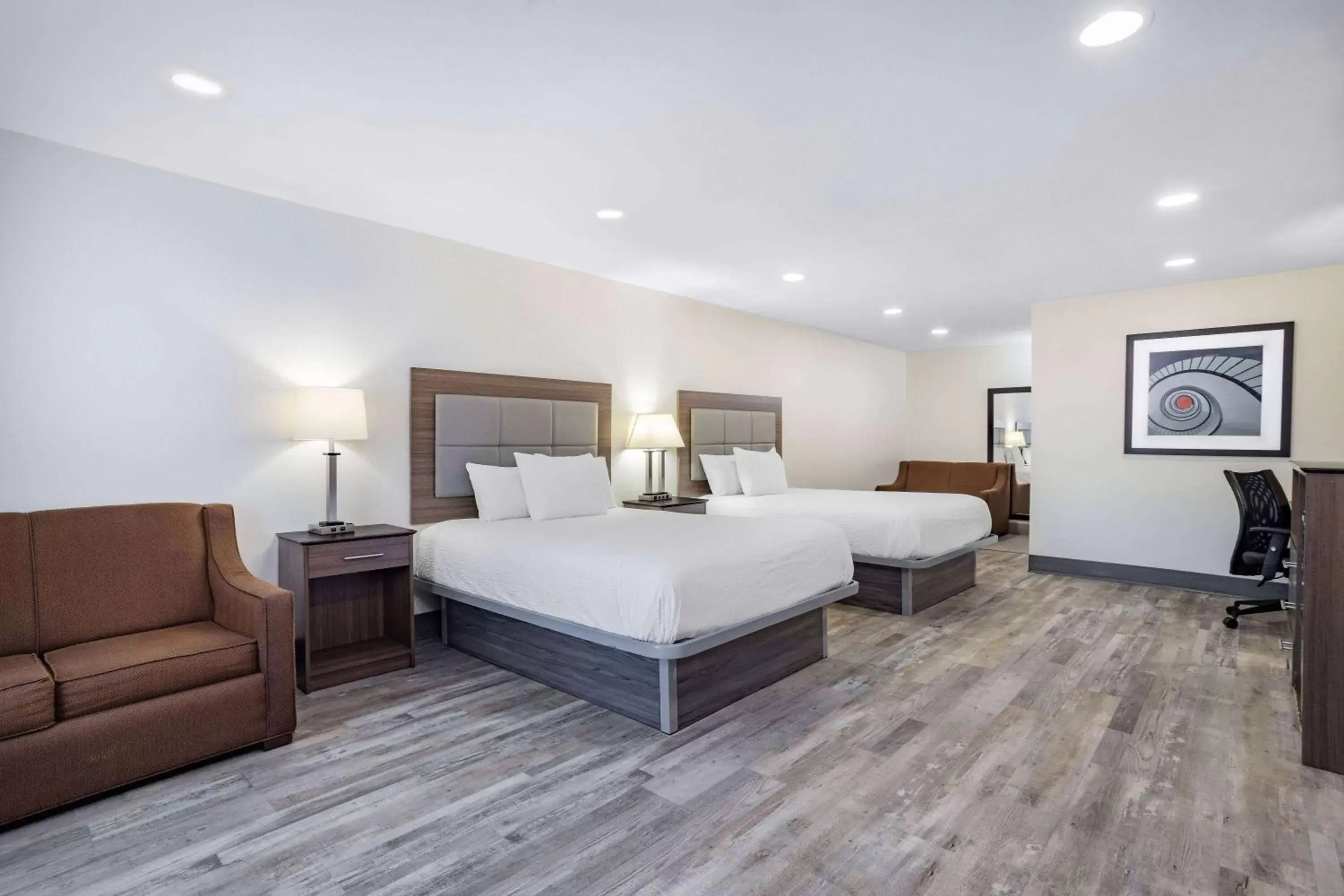 Bed in Ramada by Wyndham Hendersonville