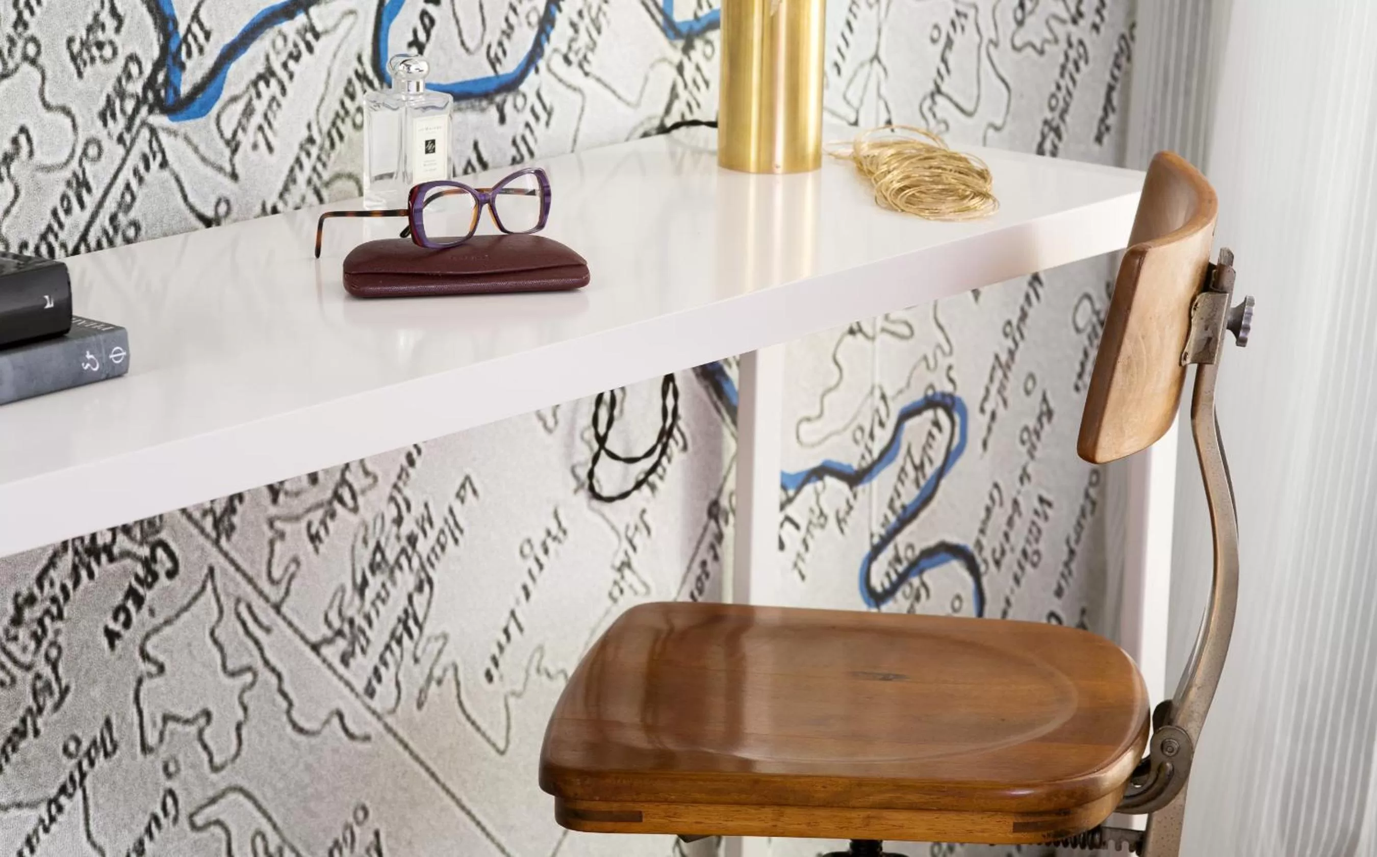 Decorative detail in Boutique Centrale Palace Hotel