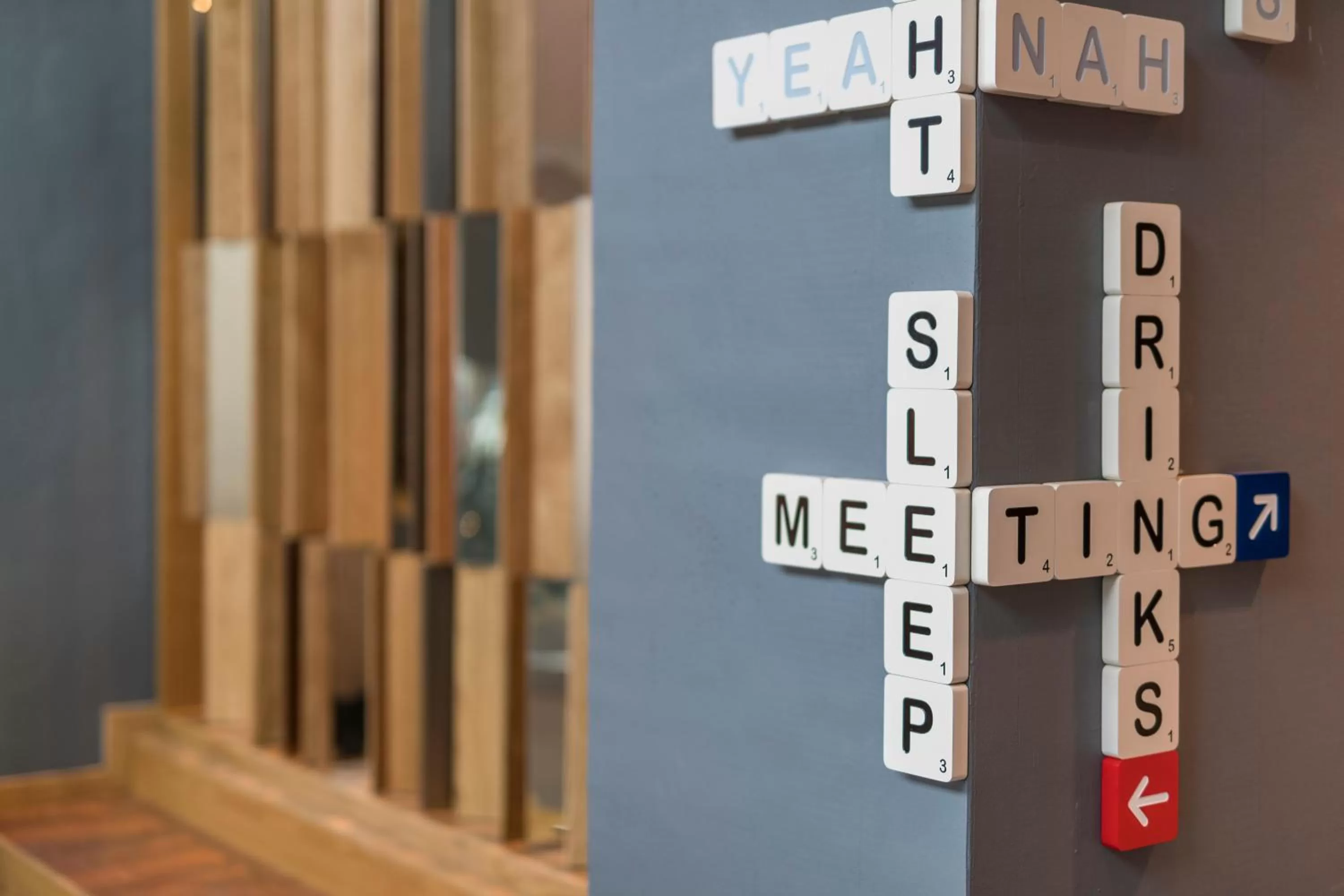 Lobby or reception in M Social Auckland