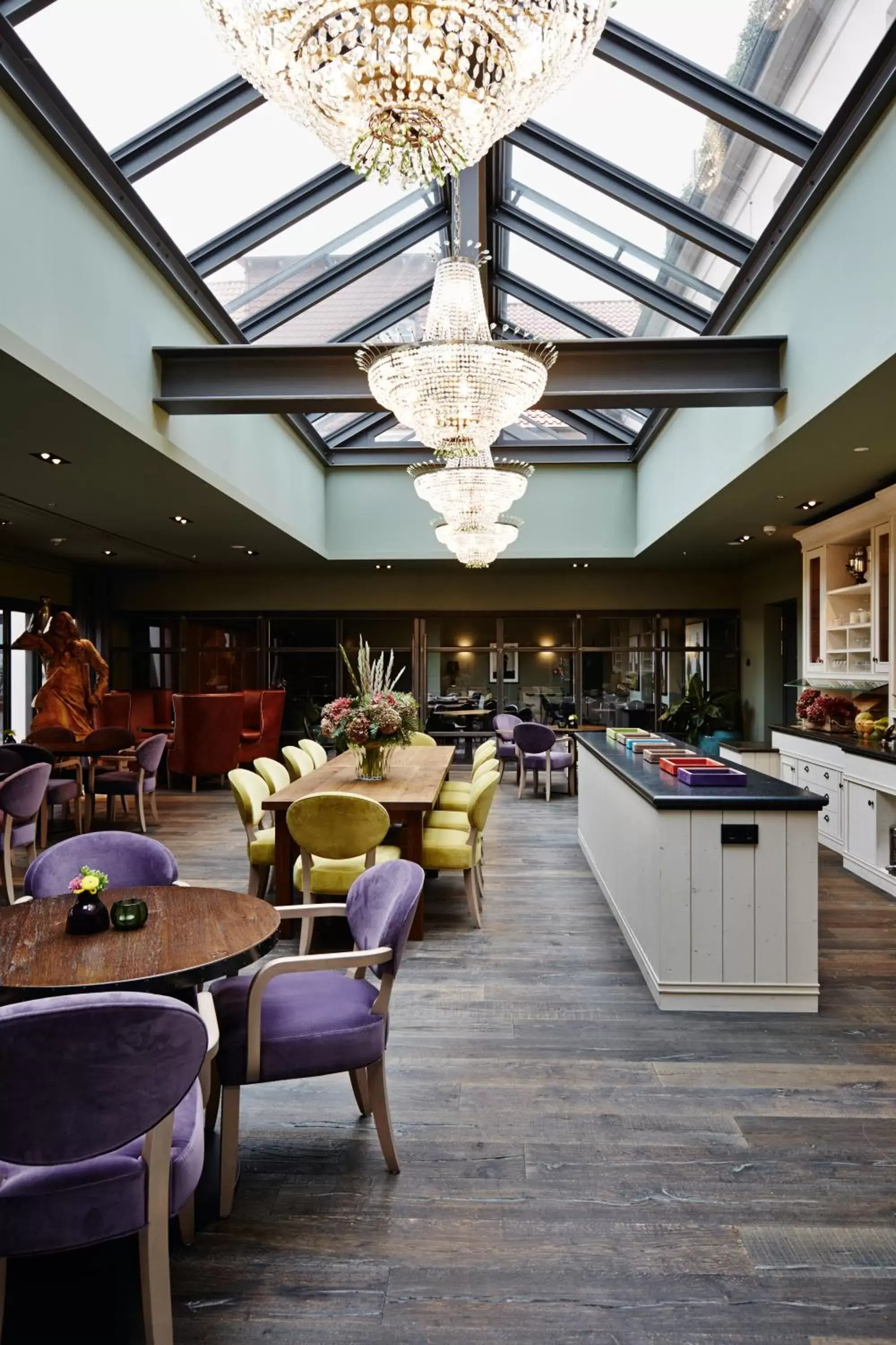 Buffet breakfast in Zum Löwen Design Hotel Resort & Spa Buffet breakfast in Zum Löwen Design Hotel Resort & Spa