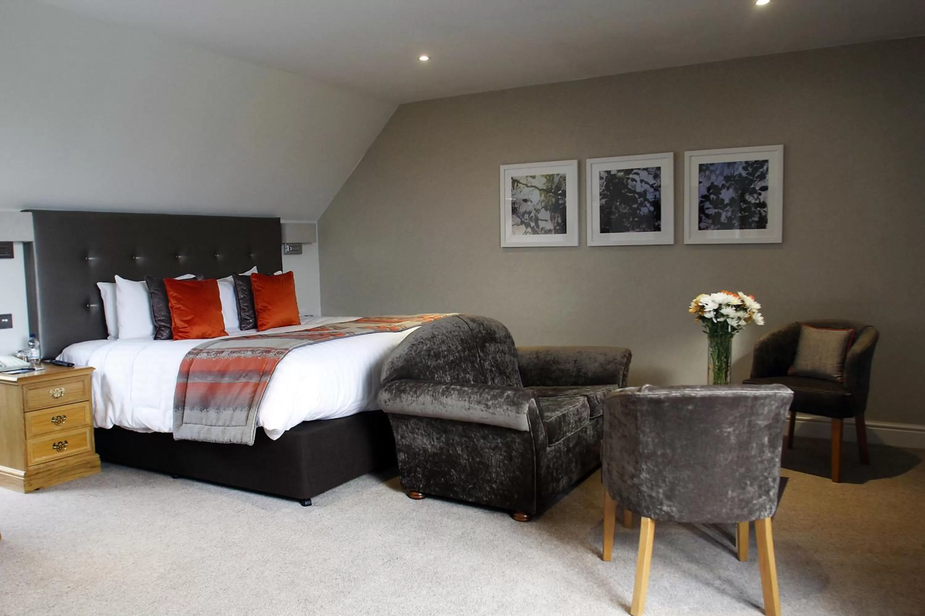 Bedroom, Bed in Ufford Park Resort
