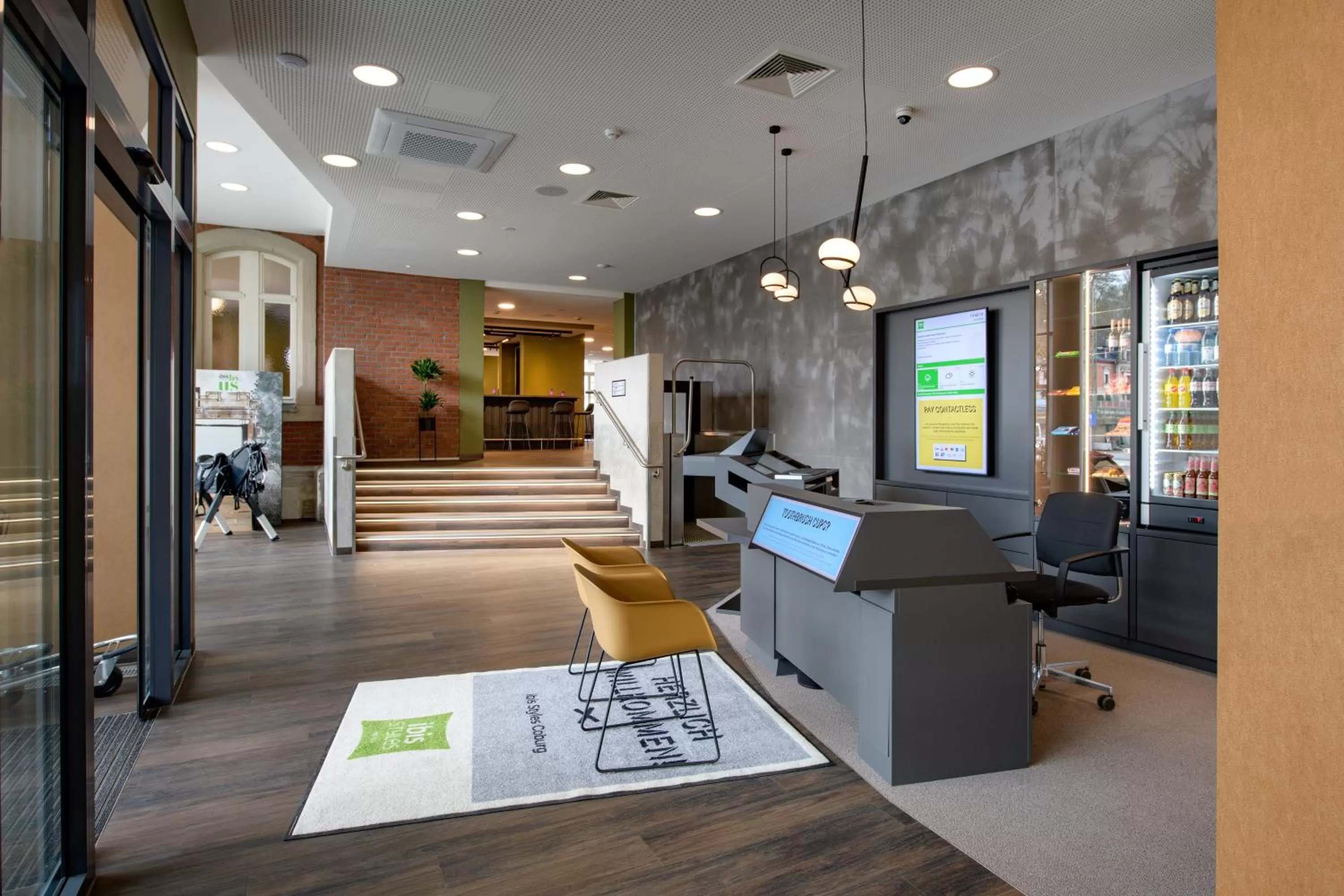 Lobby or reception in ibis Styles Coburg
