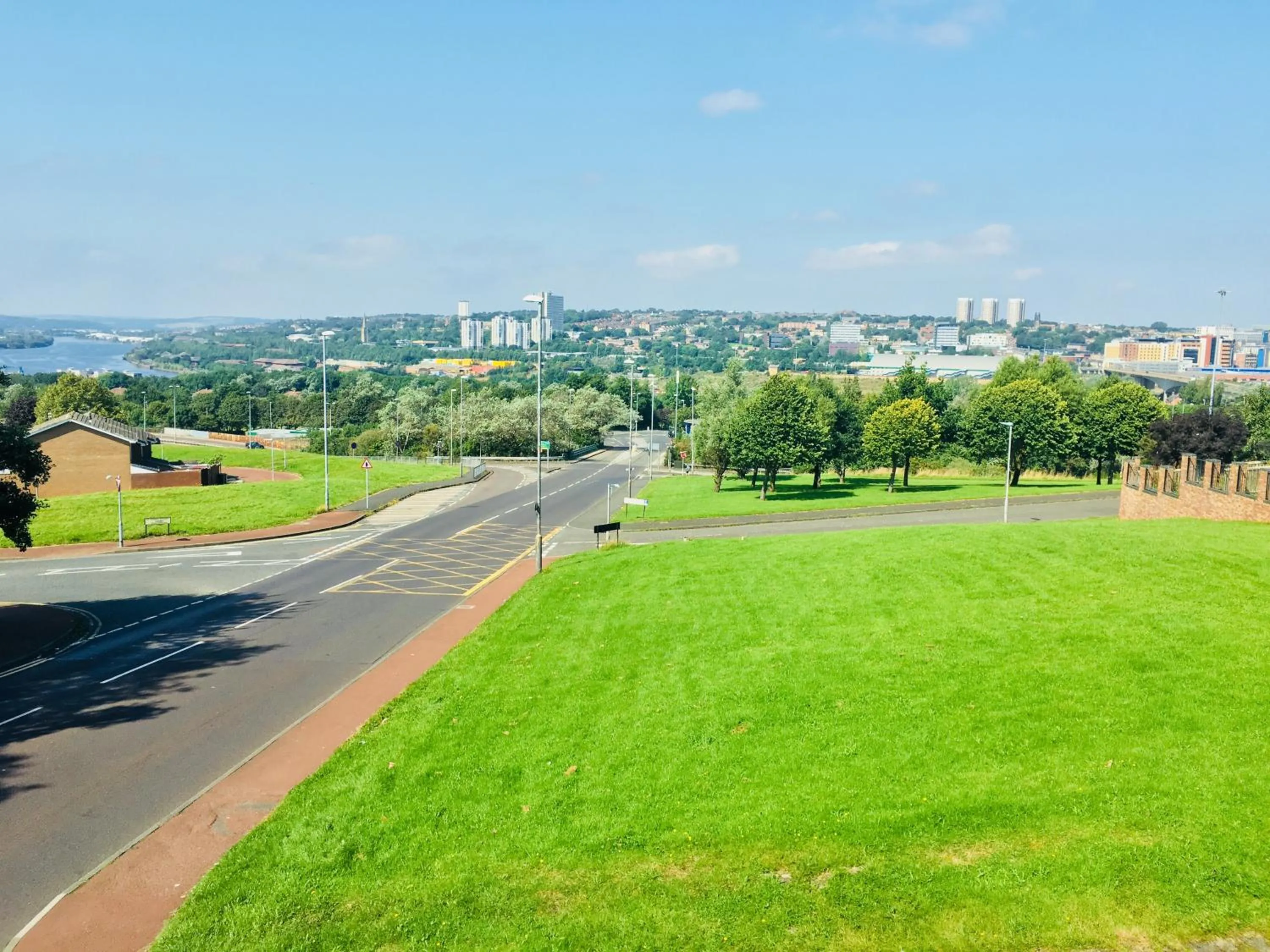 Garden in Hotel Express Newcastle Gateshead