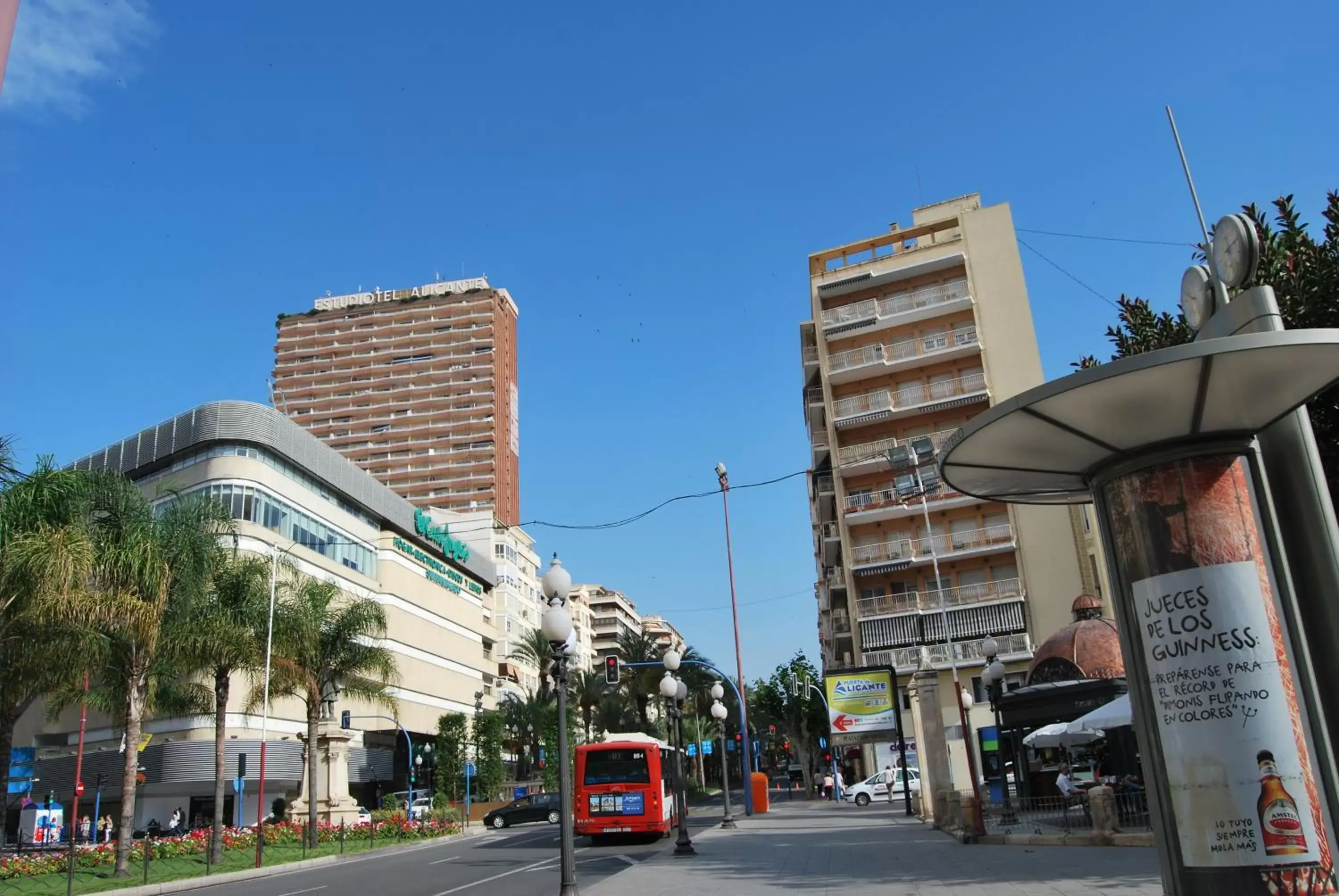 Landmark view in Estudiotel Alicante