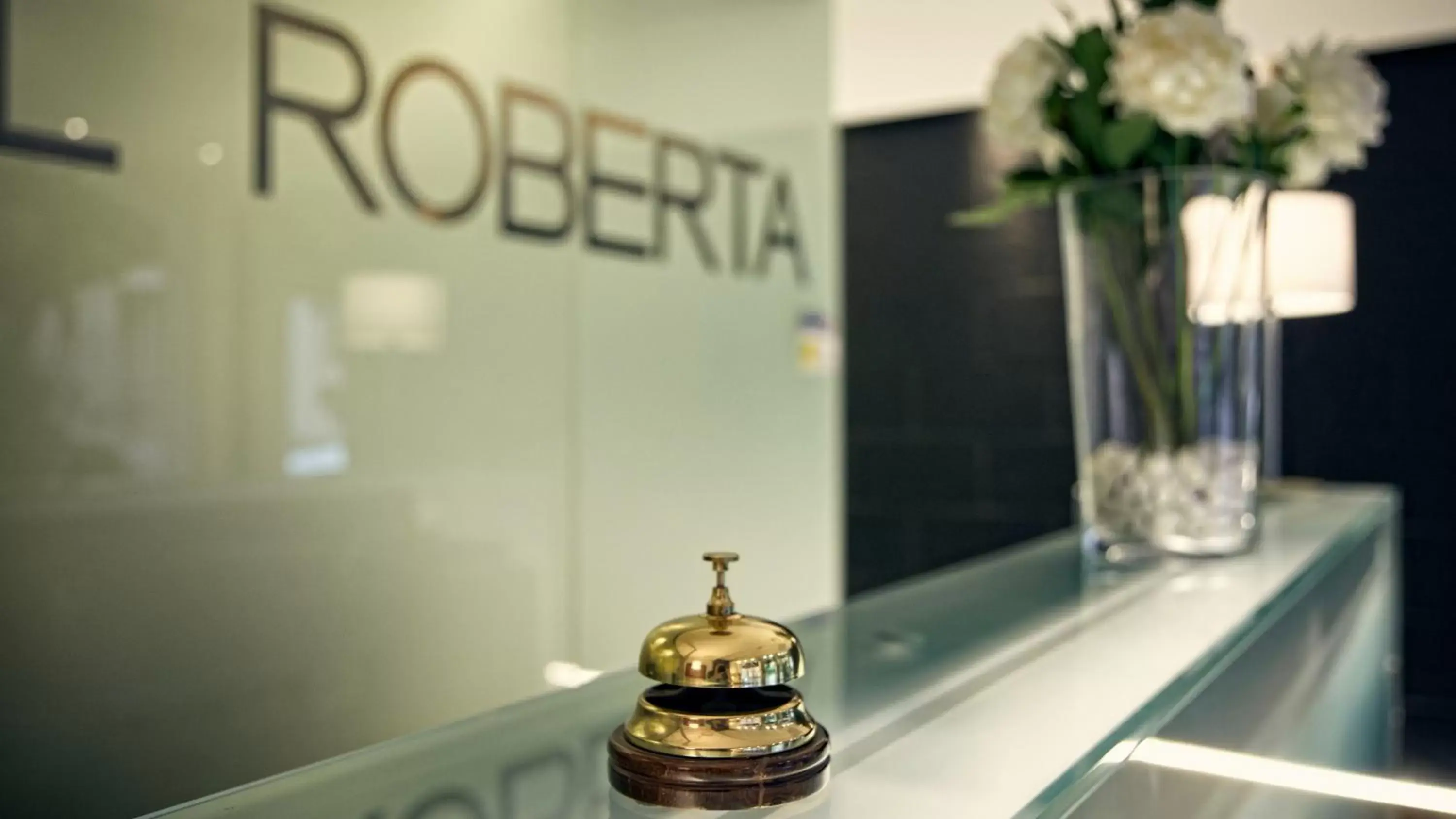 Property logo or sign in Hotel Roberta