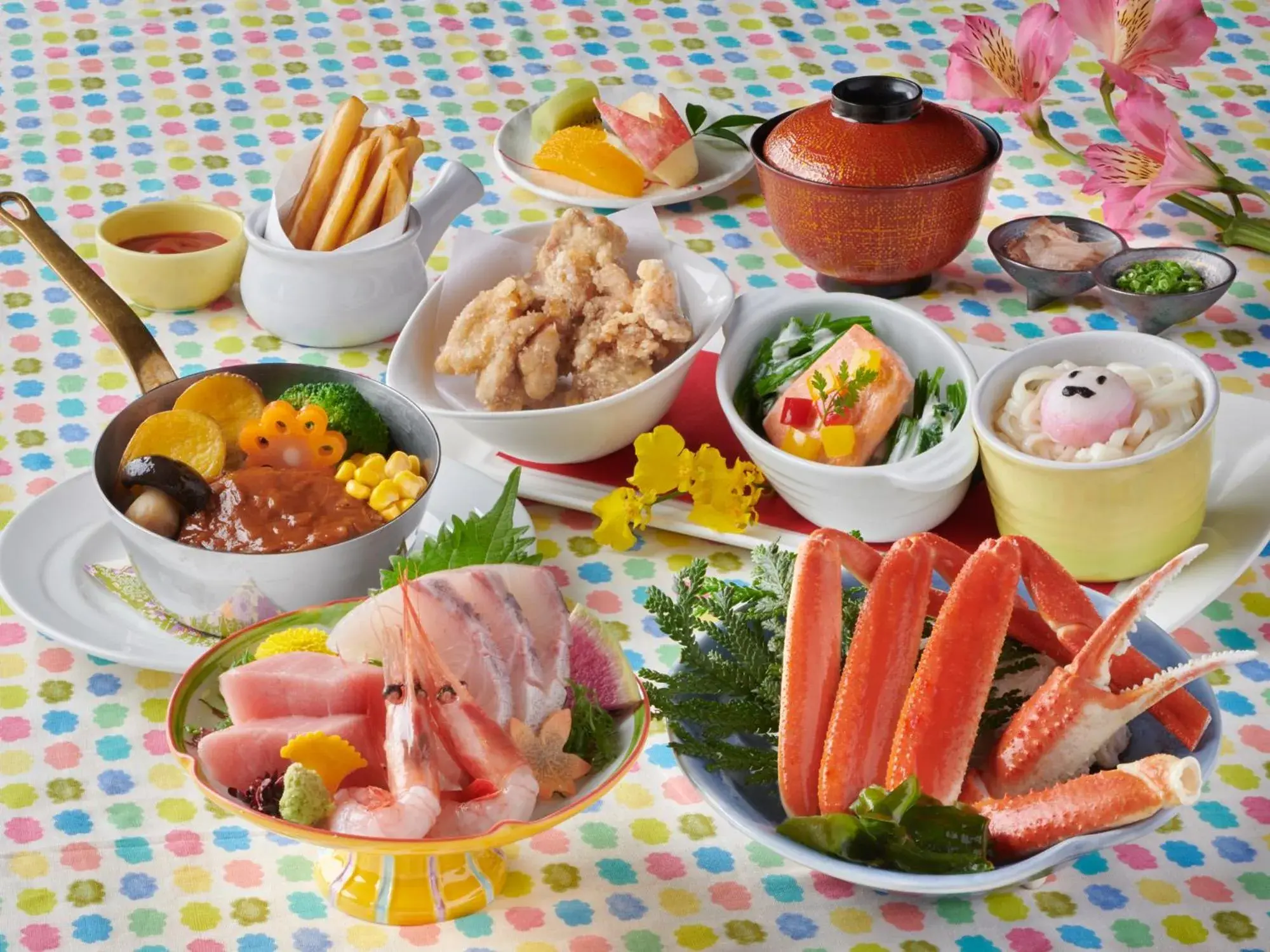 Dinner in Yunokuni Tensyo