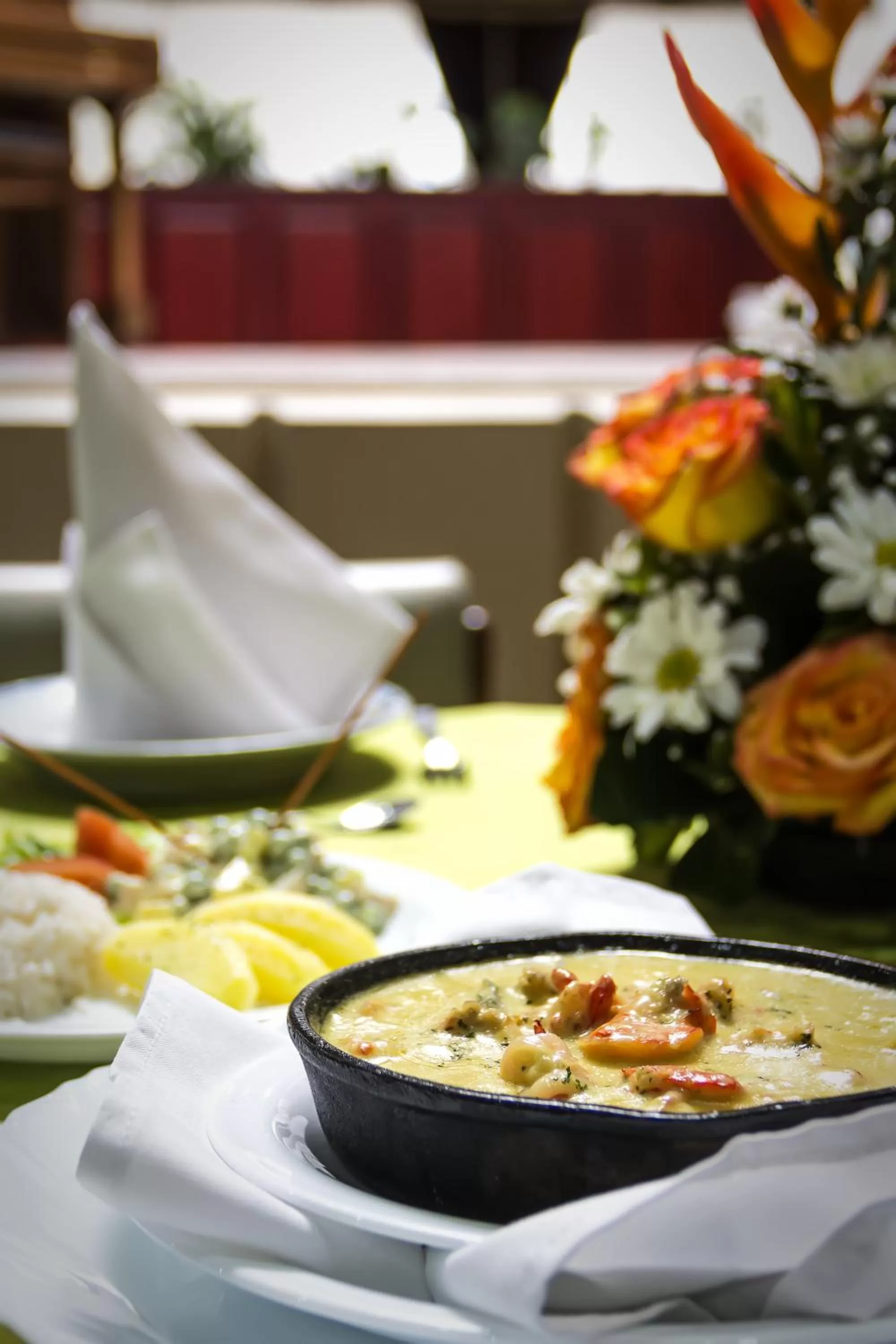 Food close-up in Hotel Ajavi