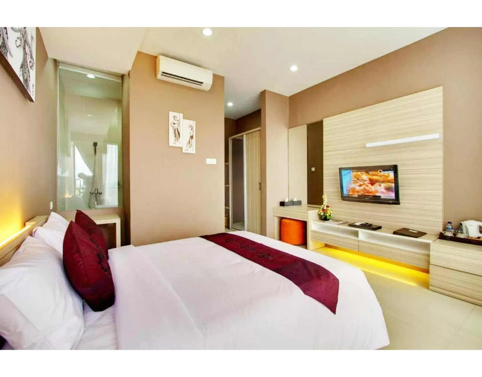 Photo of the whole room, Bed in ABISHA Resort Jimbaran Photo of the whole room, Bed in ABISHA Resort Jimbaran