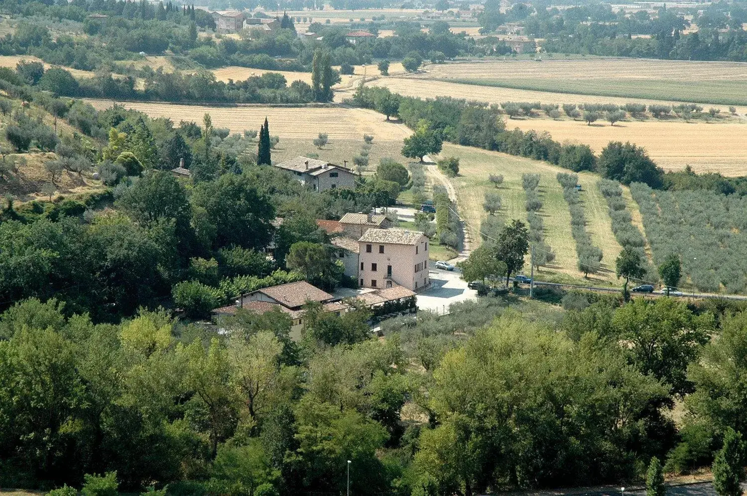 View (from property/room), Bird's-eye View in Hotel Ponte San Vittorino