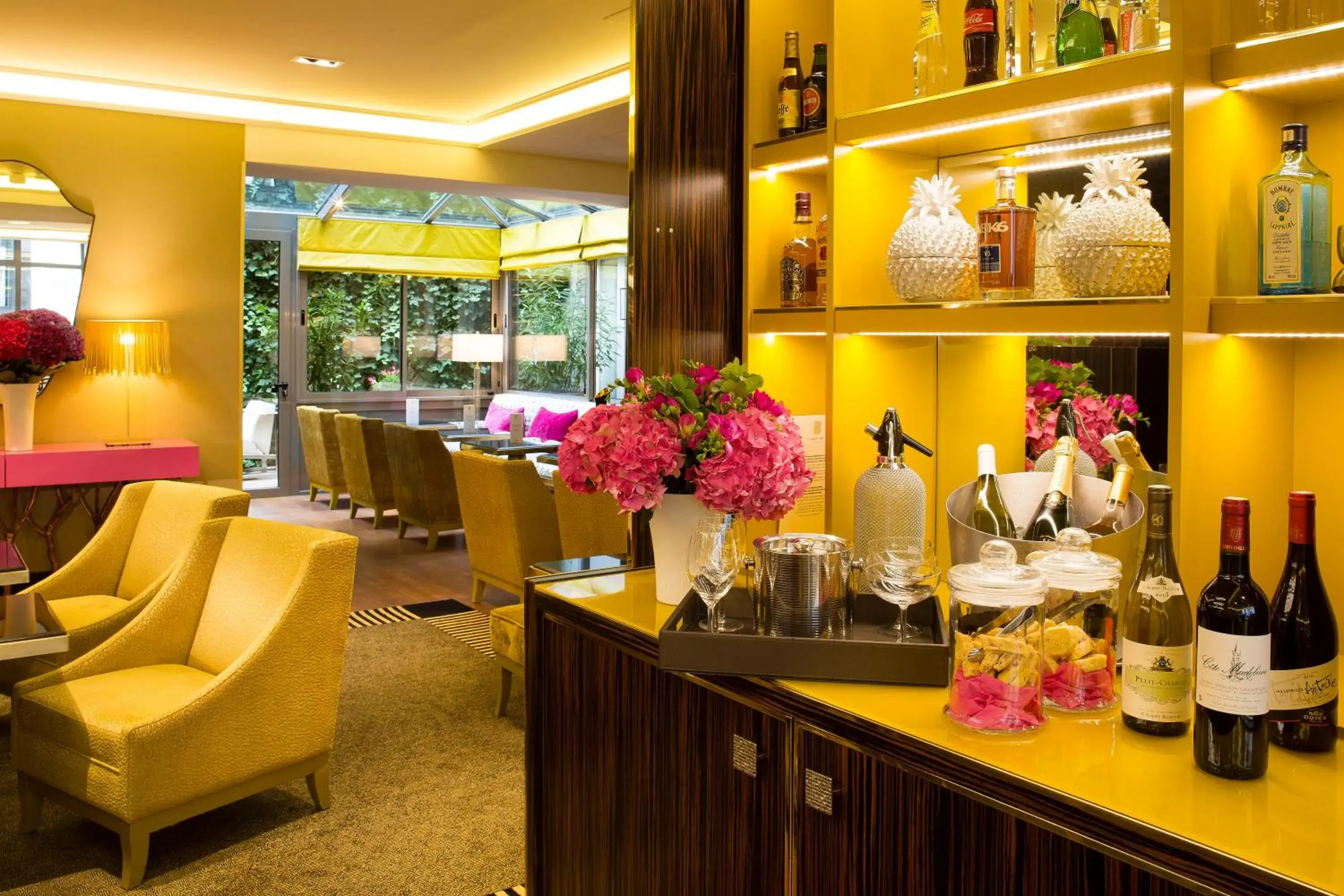 Lounge or bar, Restaurant/Places to Eat in Hotel Baume