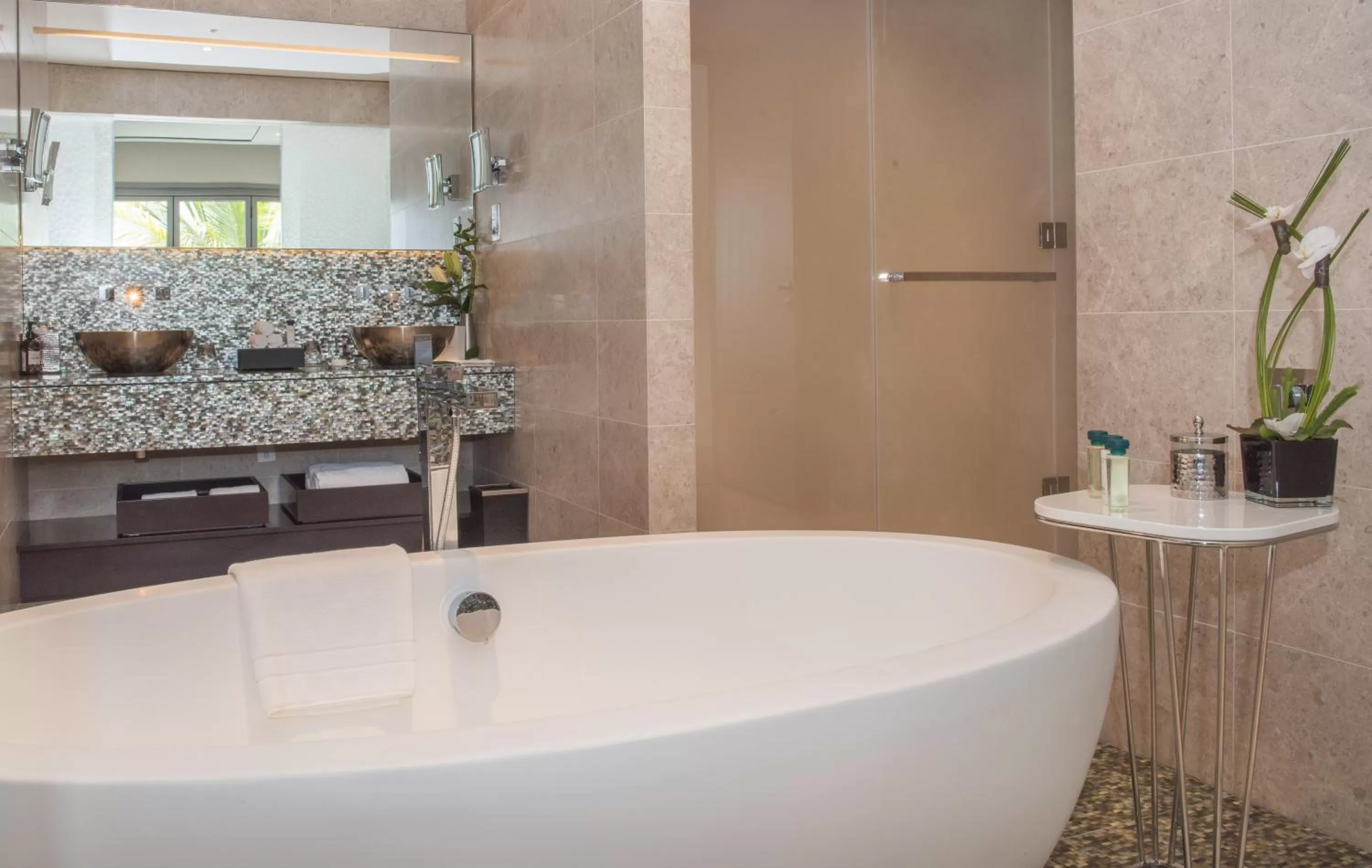 Bathroom in Kempinski Hotel Muscat