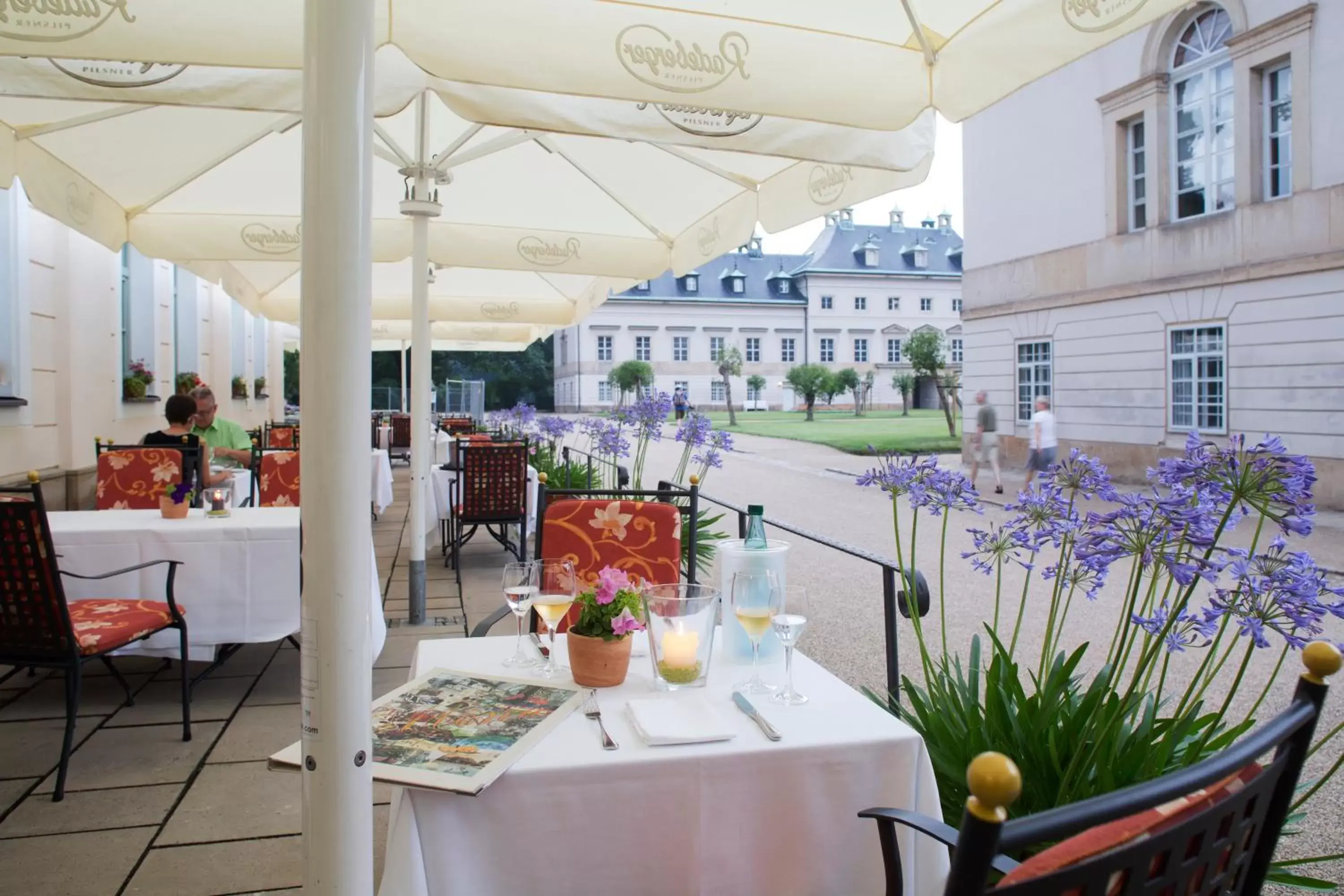 Balcony/Terrace in Schloss Hotel Dresden Pillnitz