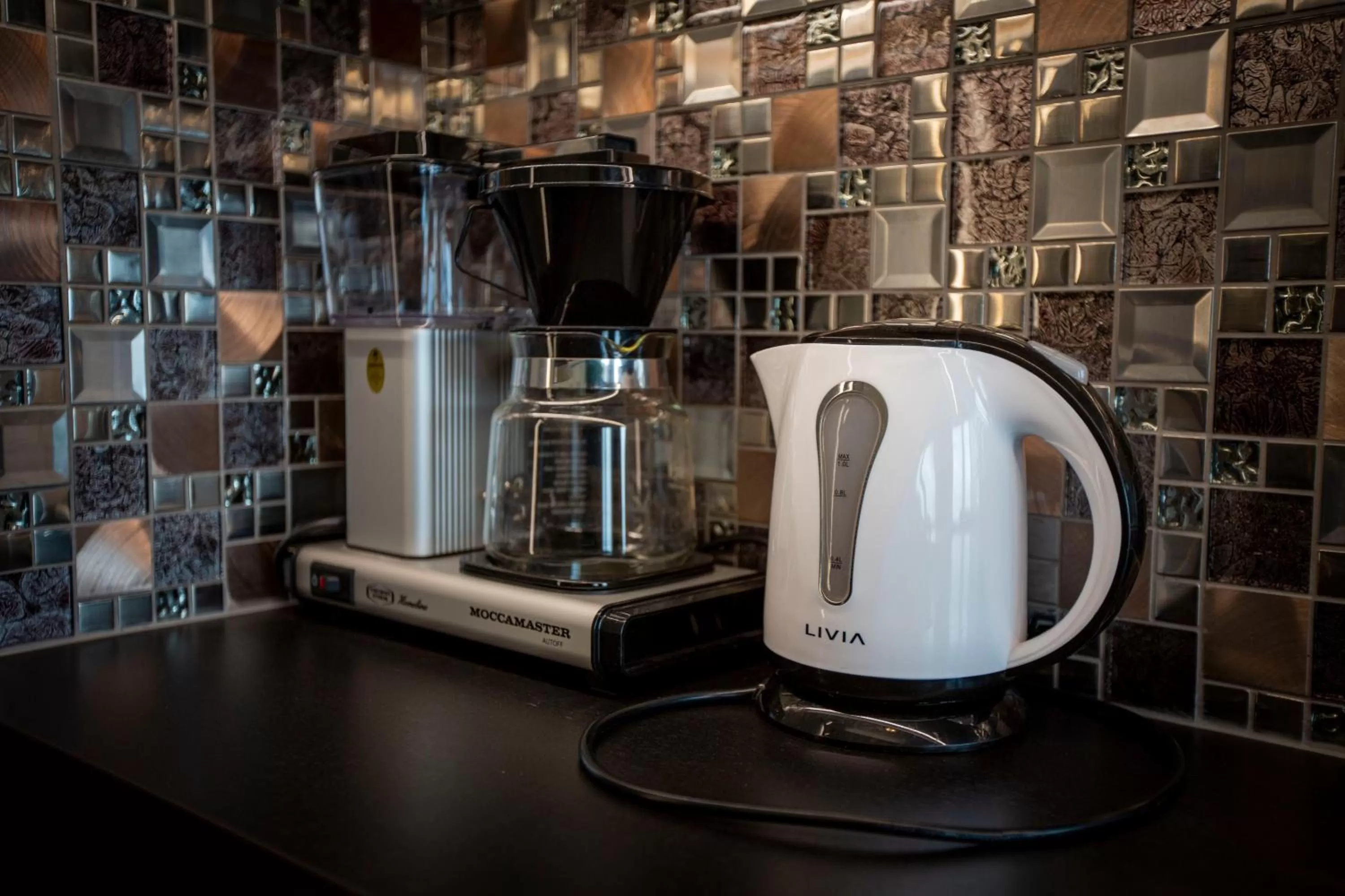 Coffee/tea facilities in Hotelli Olof