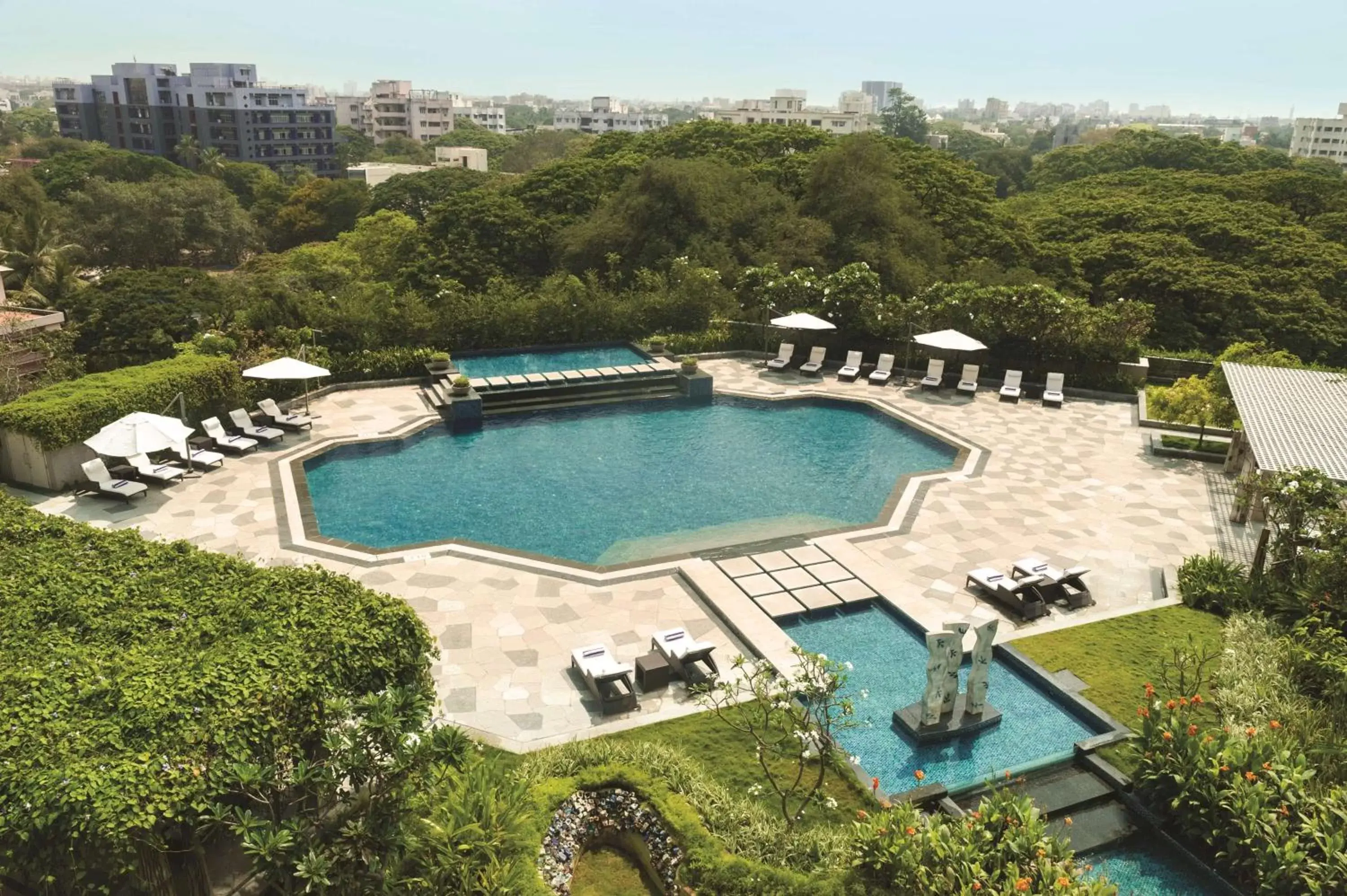 Swimming pool, Pool View in Hyatt Regency Chennai