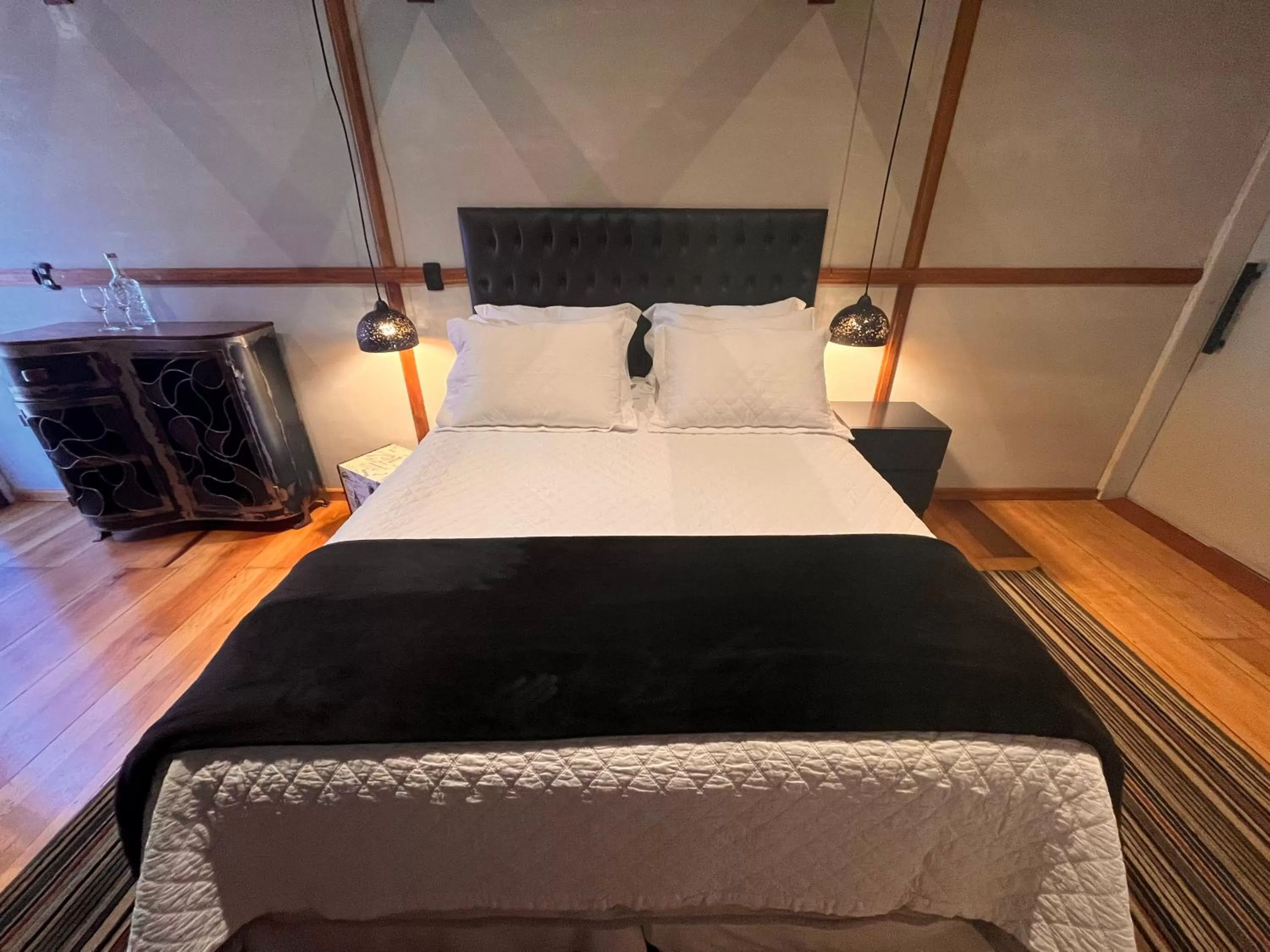 Bed in Pousada Dona Bendita