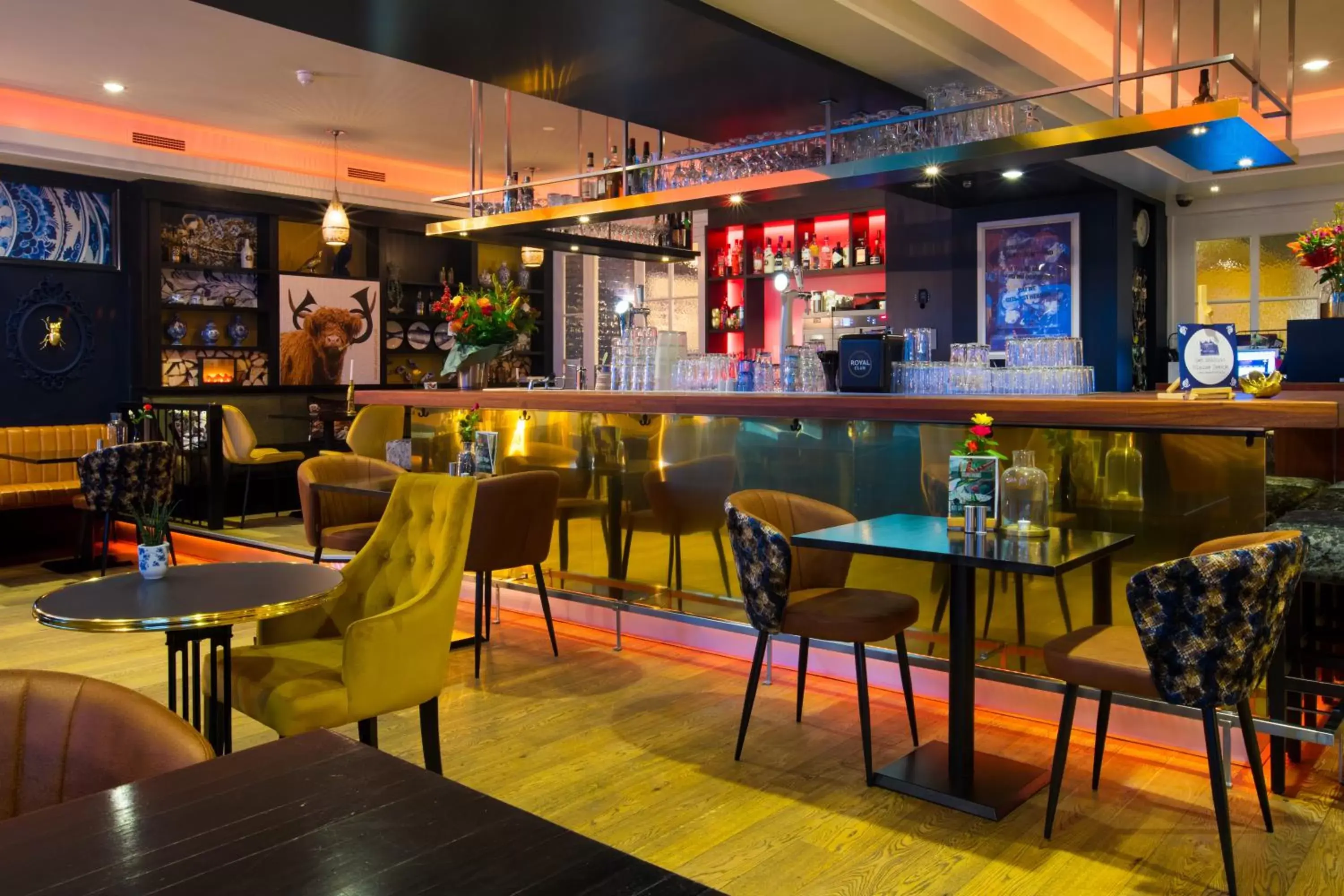 Restaurant/places to eat, Lounge/Bar in Hotel Café Restaurant De Posthoorn