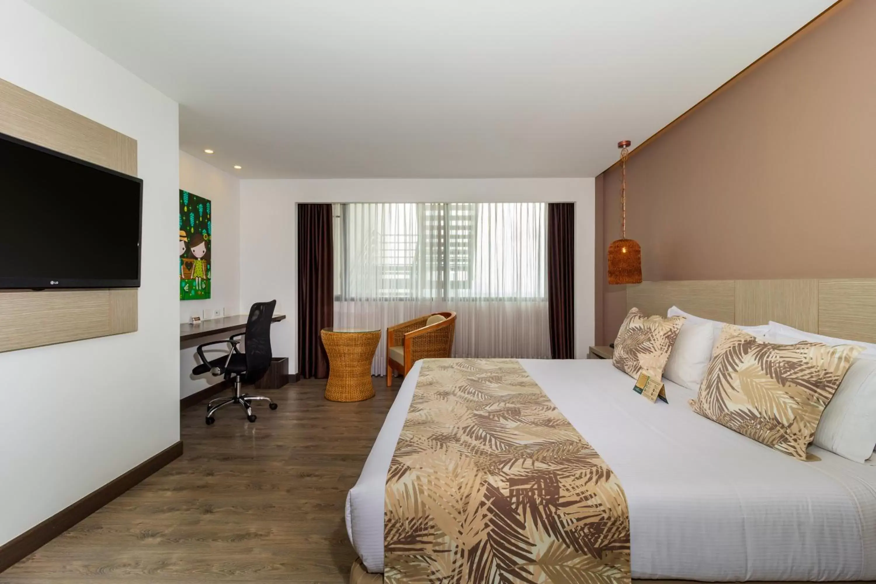 Bed in Hotel Mocawa Plaza Armenia Bed in Hotel Mocawa Plaza Armenia