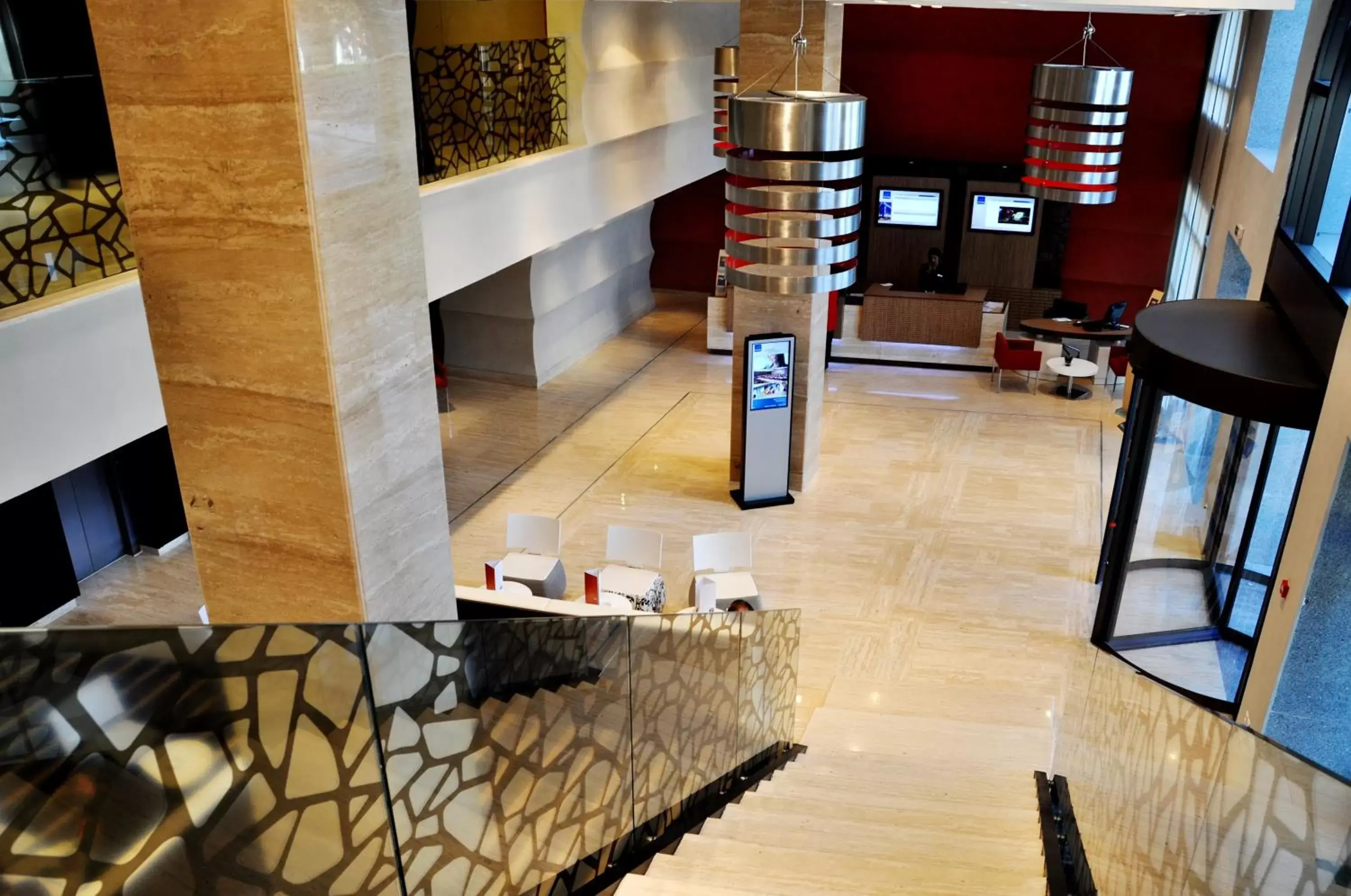 Lobby or reception in Novotel Tunis