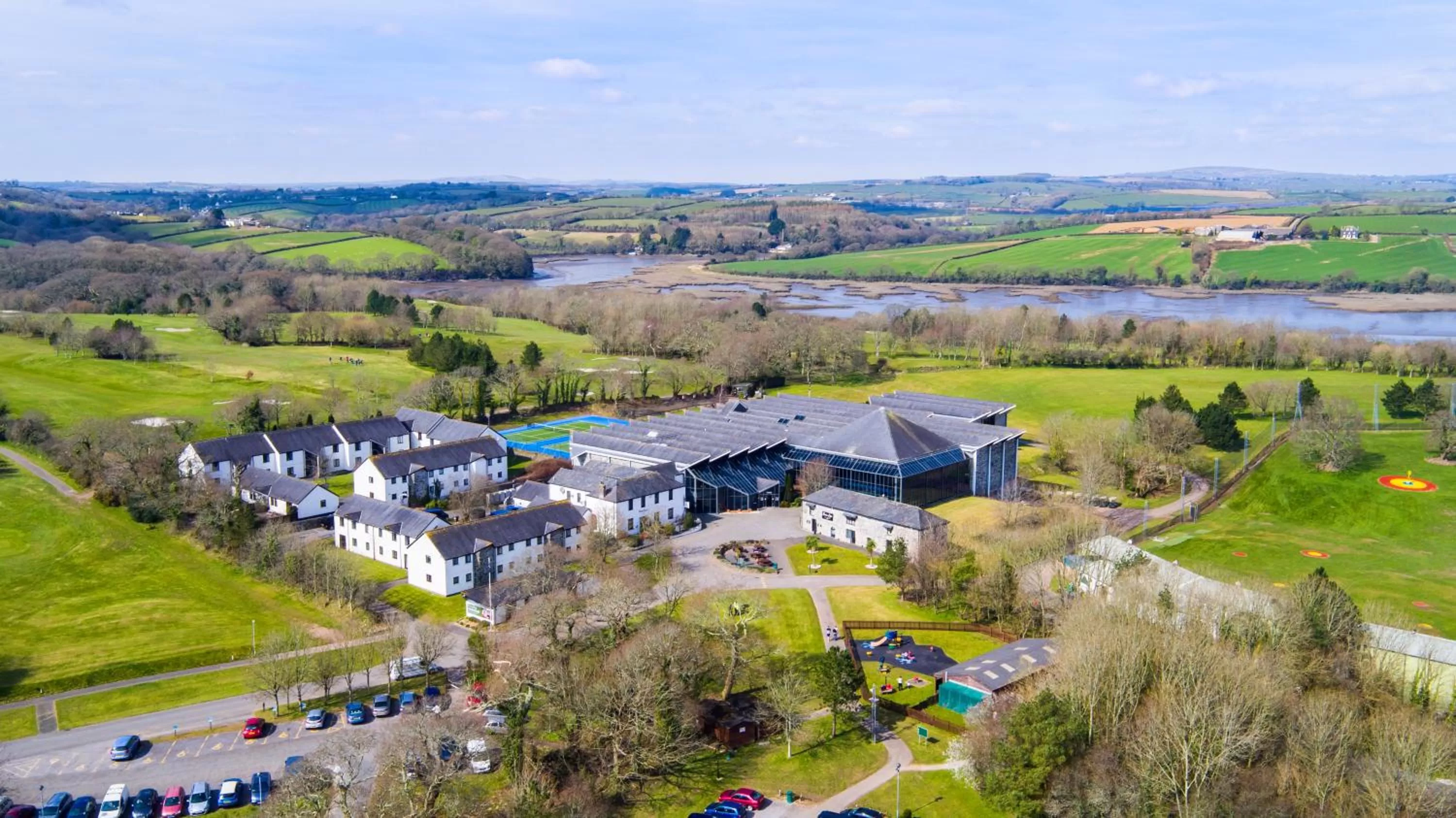 Bird's eye view in China Fleet Country Club