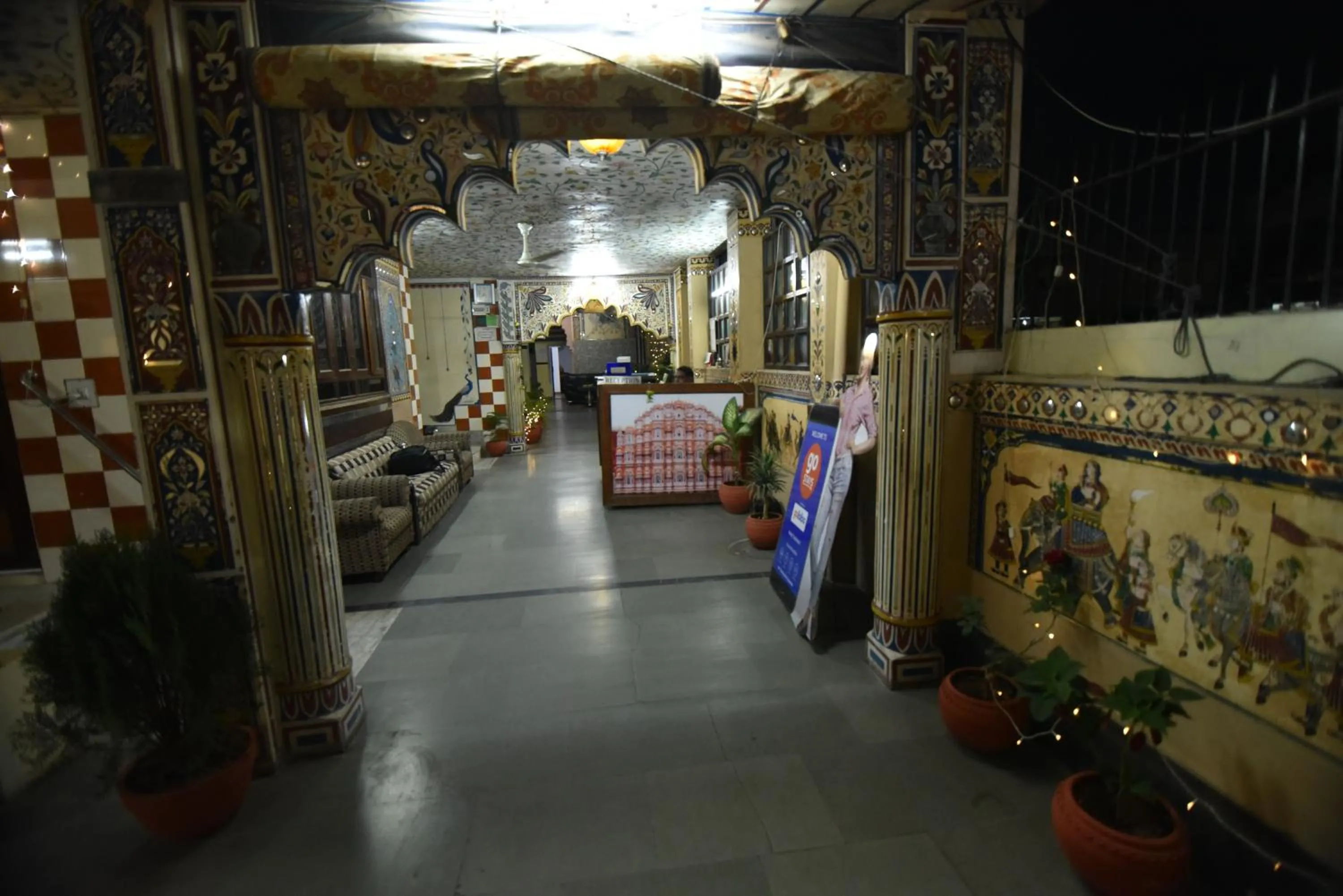 Patio in Hotel Vaishnavi