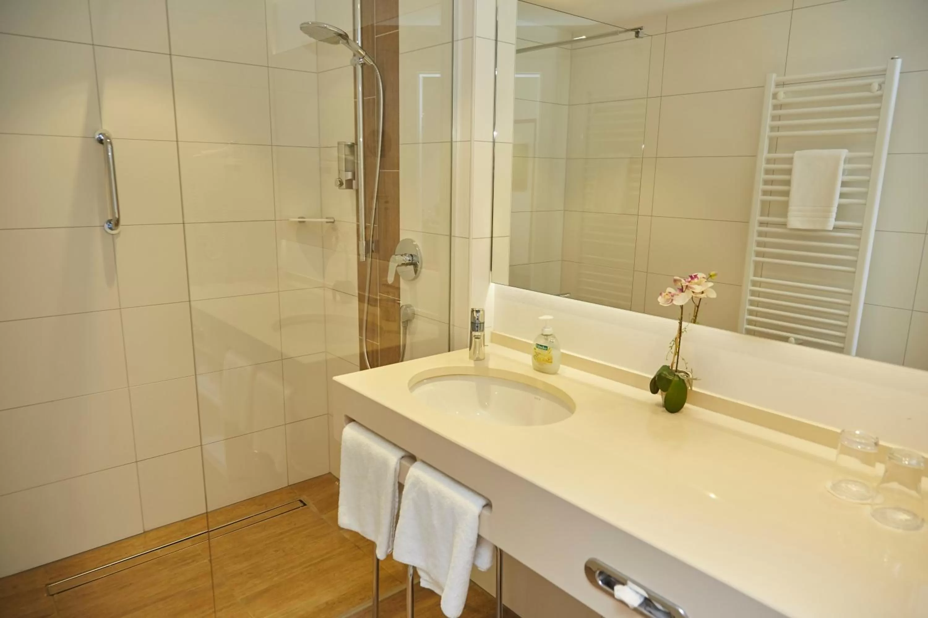 Shower in Flair Hotel Stadt Höxter