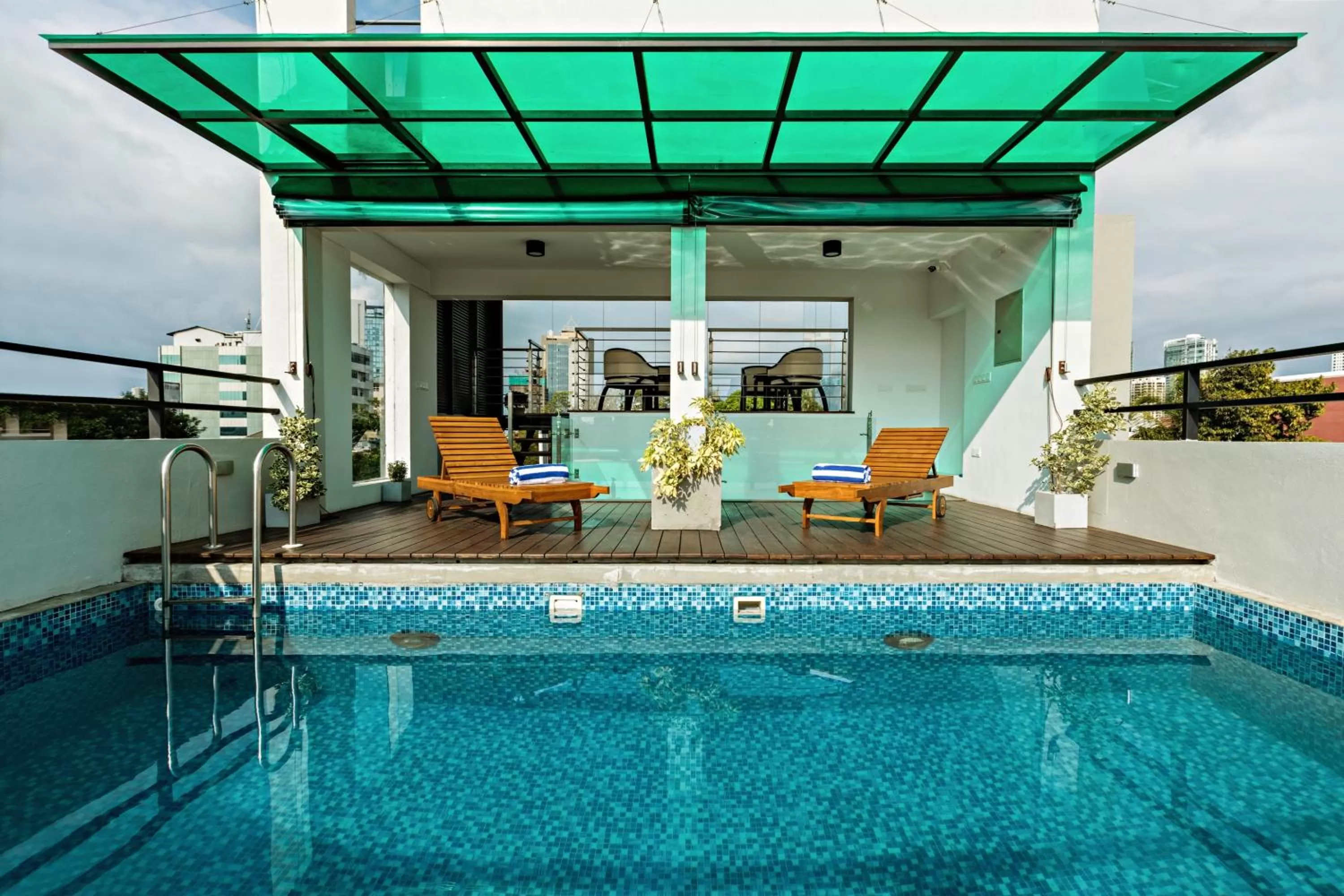 Swimming pool in Lavonca Boutique Hotel