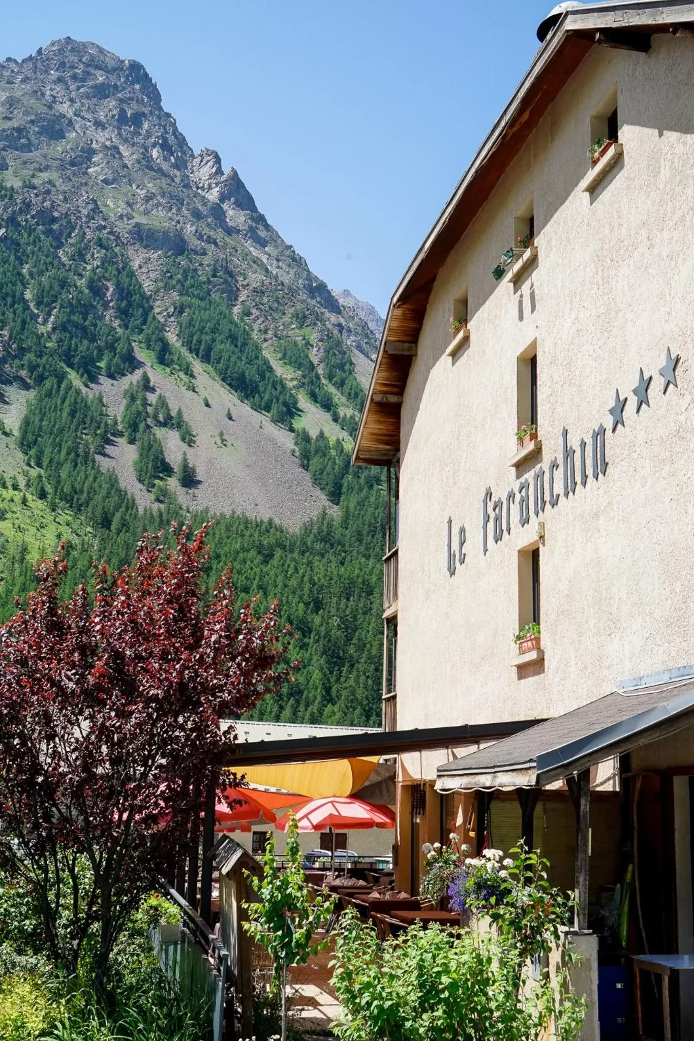 Property building in Hotel Le Faranchin