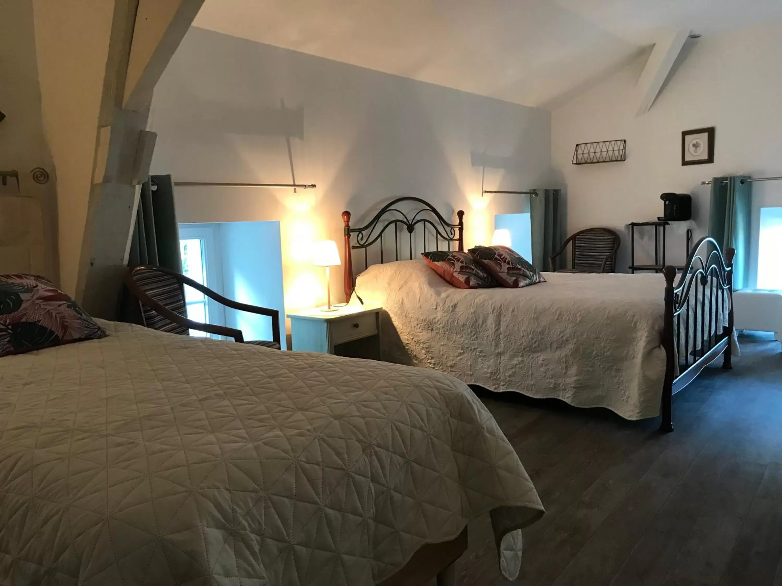 Photo of the whole room, Bed in MOULIN DE L'ABBESSE