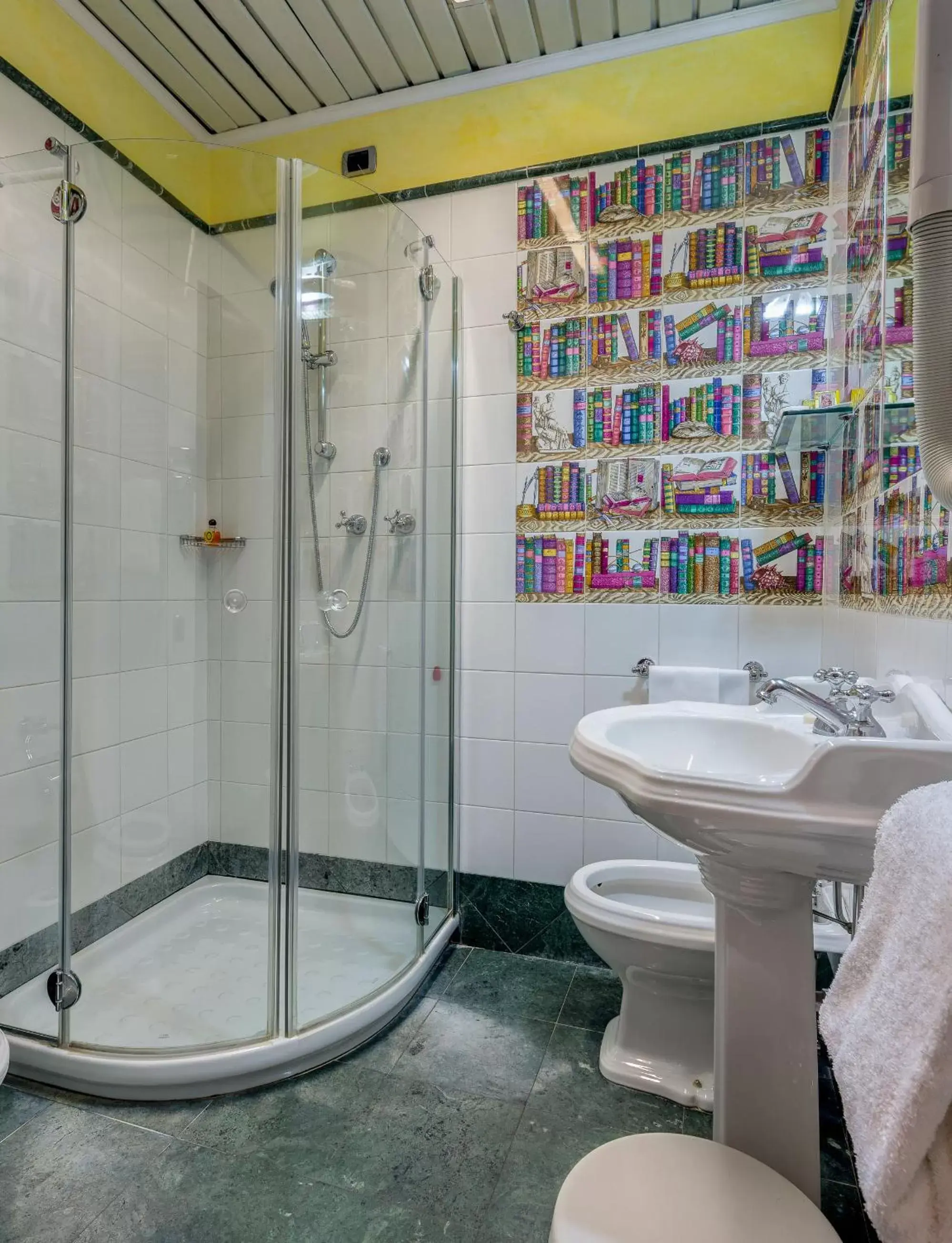 Shower, Bathroom in Hotel Roma