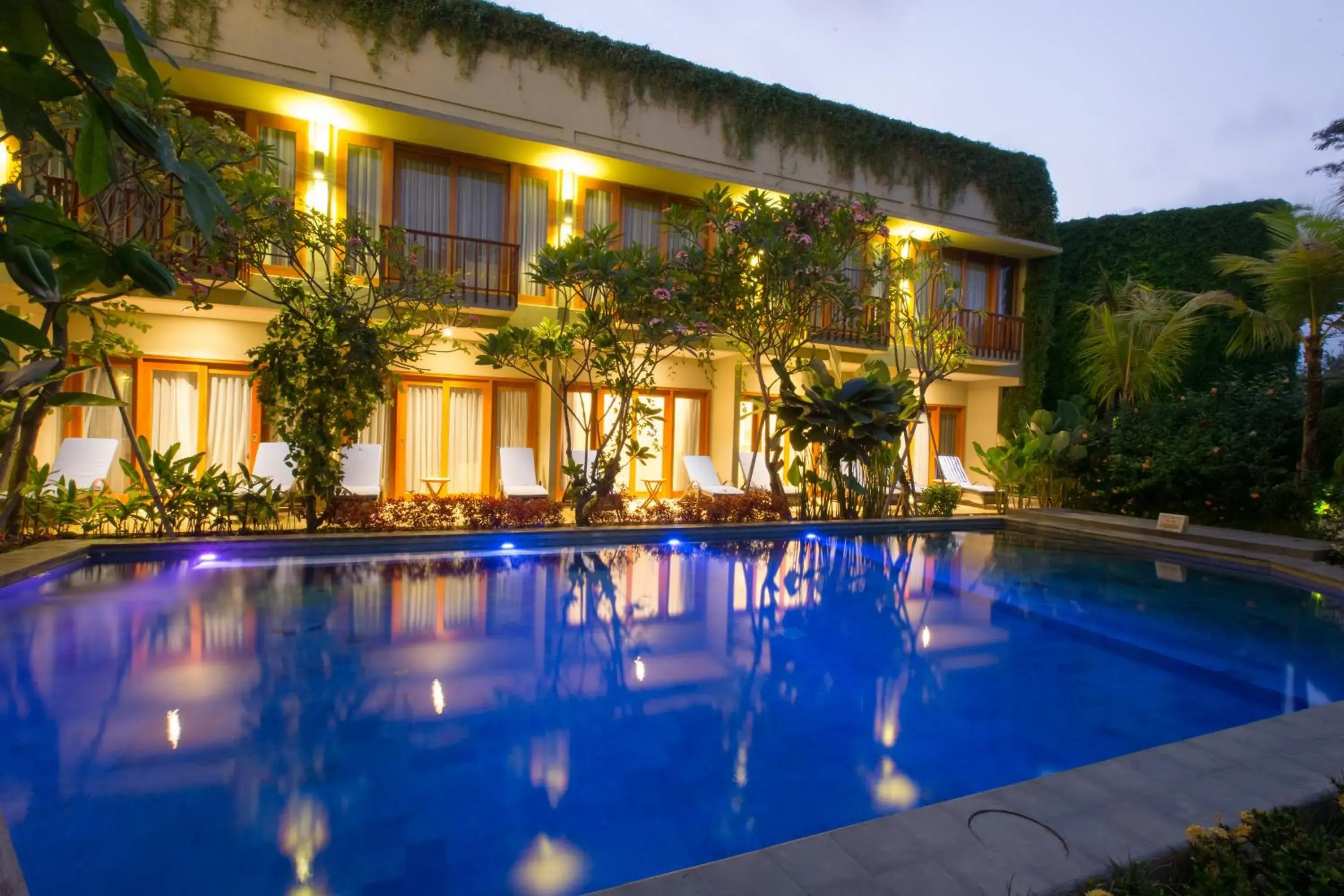 Swimming pool, Property Building in Ubud Wana Resort