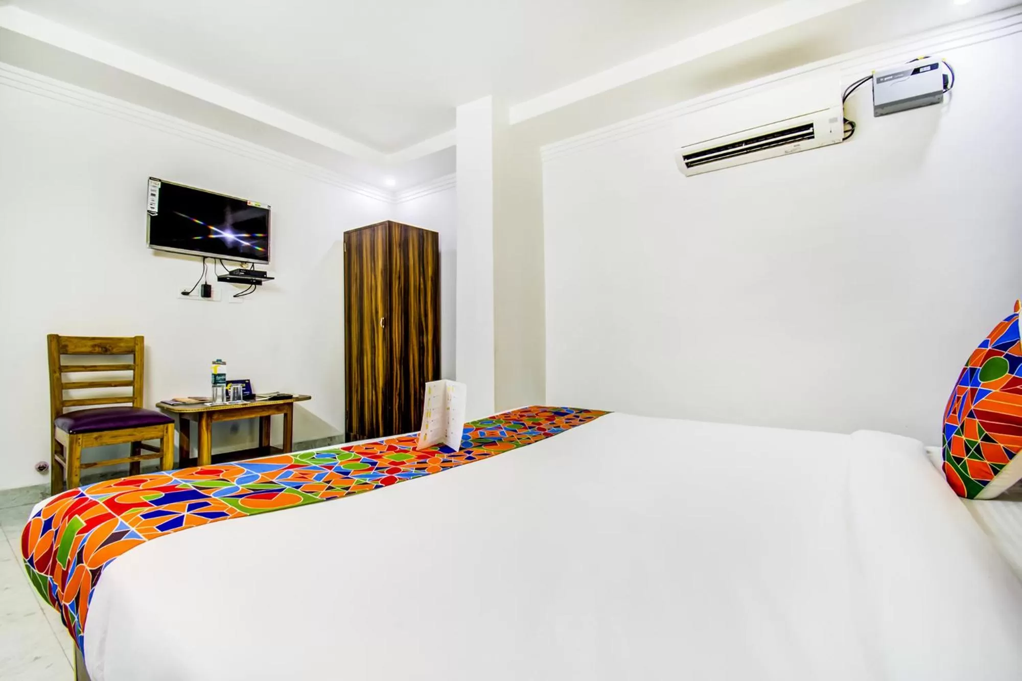 Bedroom, Bed in FabHotel Grand Sheela