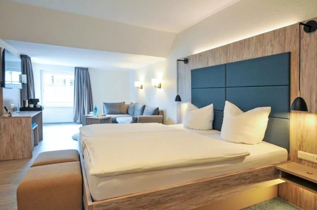 Bed in Hotel Grasberger Hof GmbH