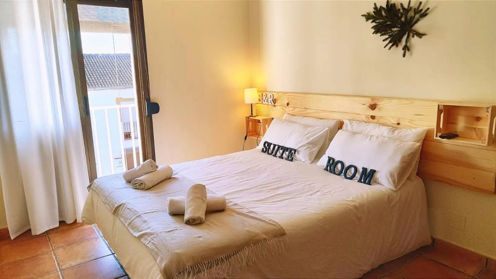 Bed in El Bosque Suites&Room