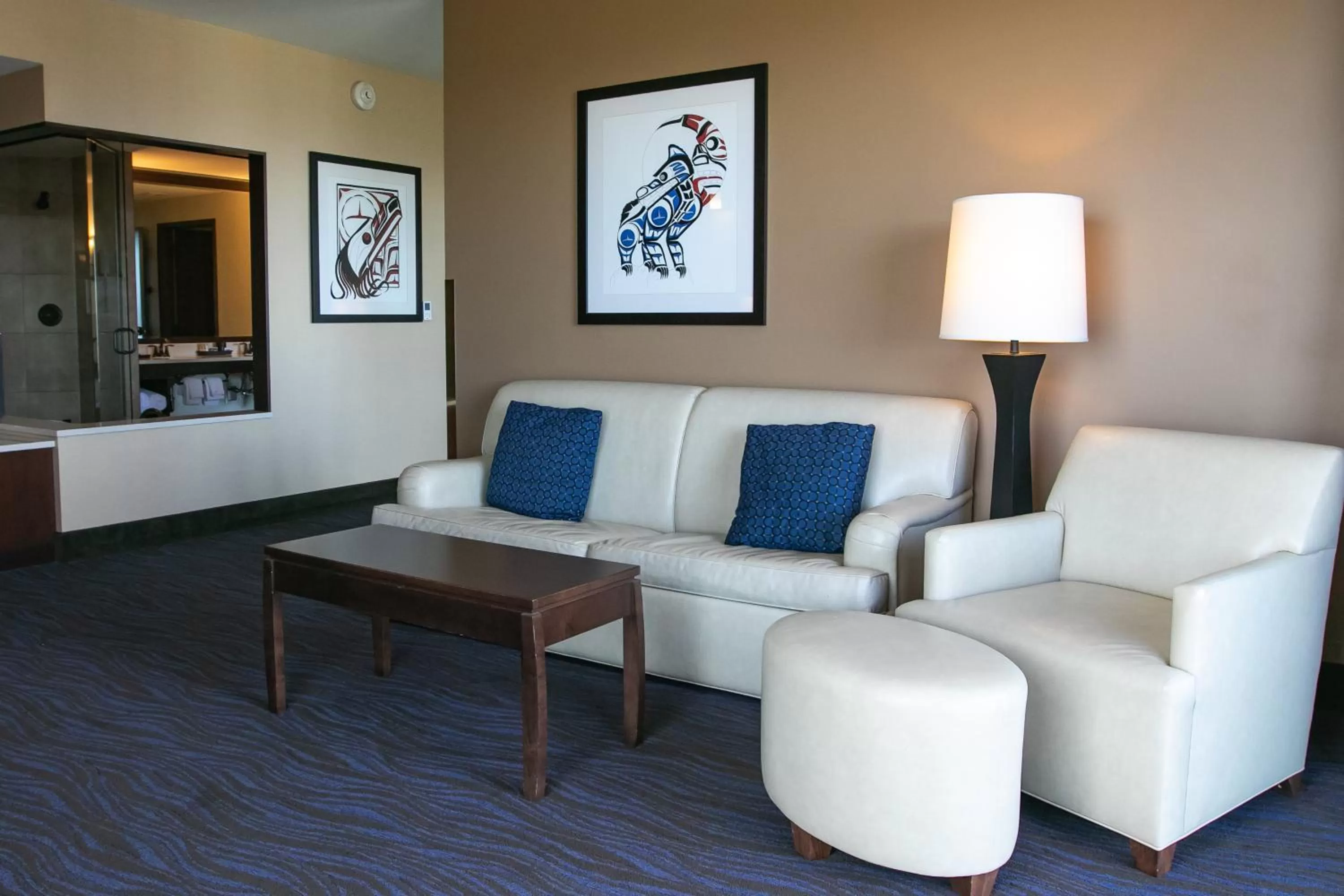 Seating area in Swinomish Casino & Lodge